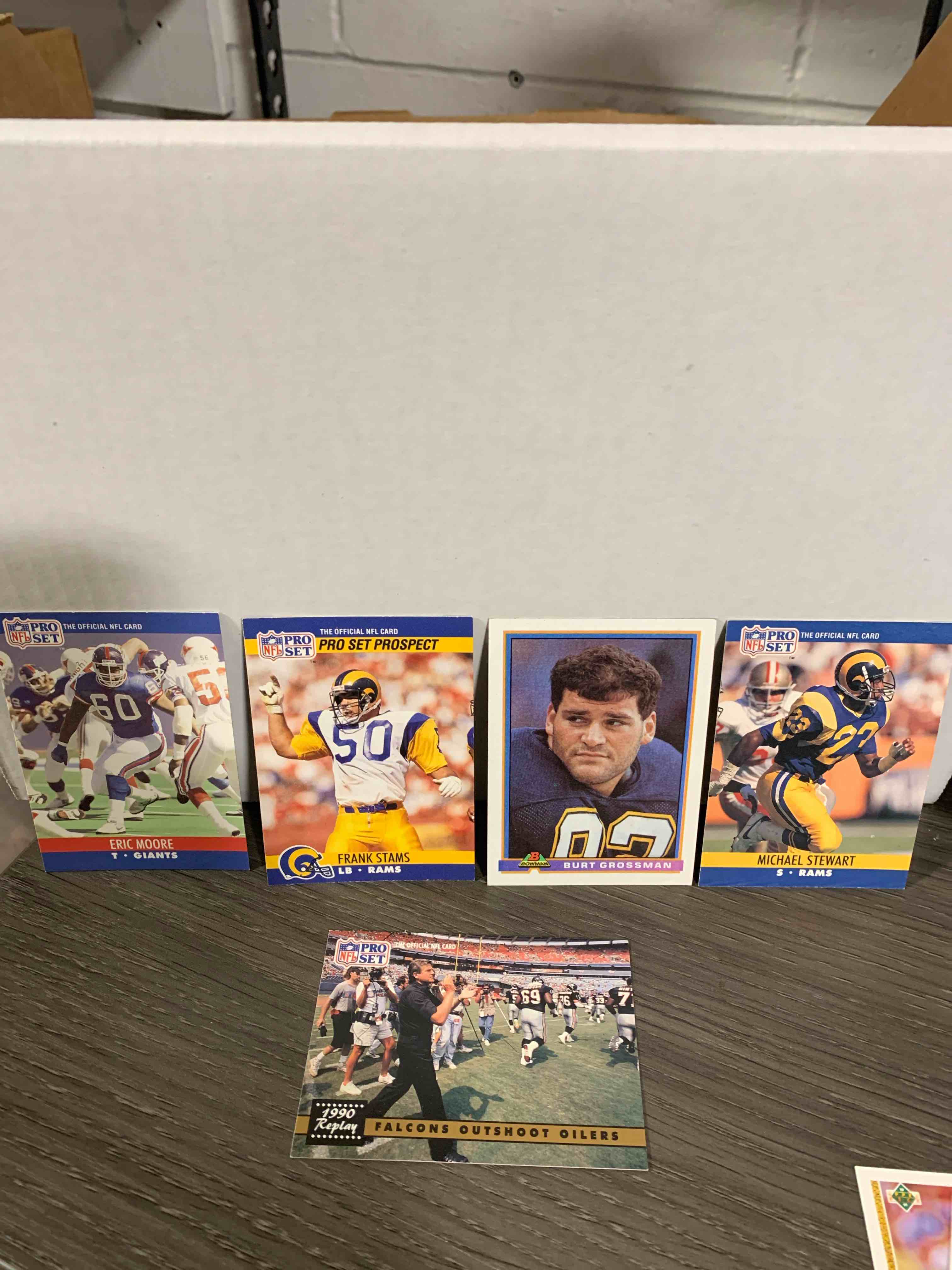 5 Card Lot Of NFL Cards