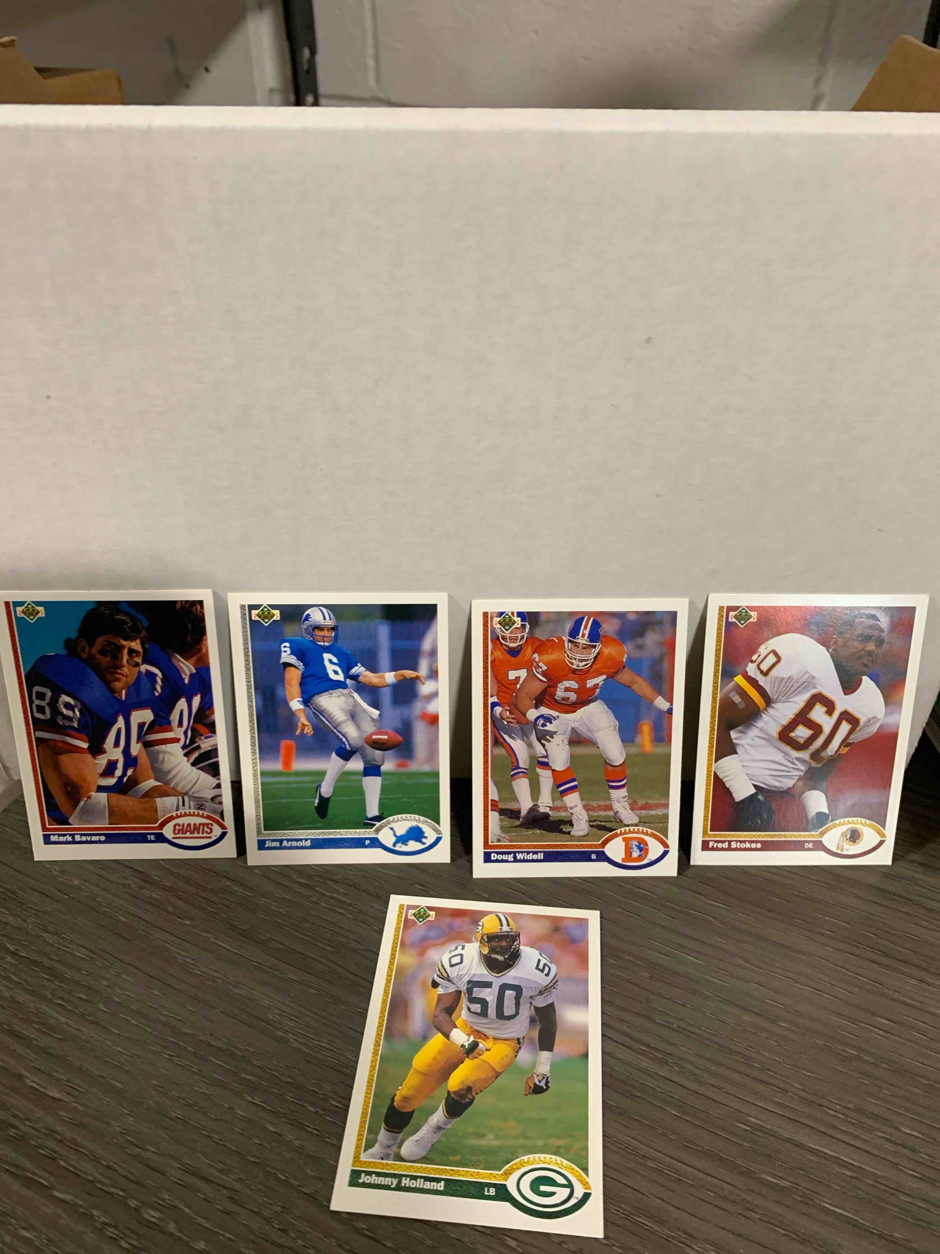 5 Card Lot Of NFL Cards