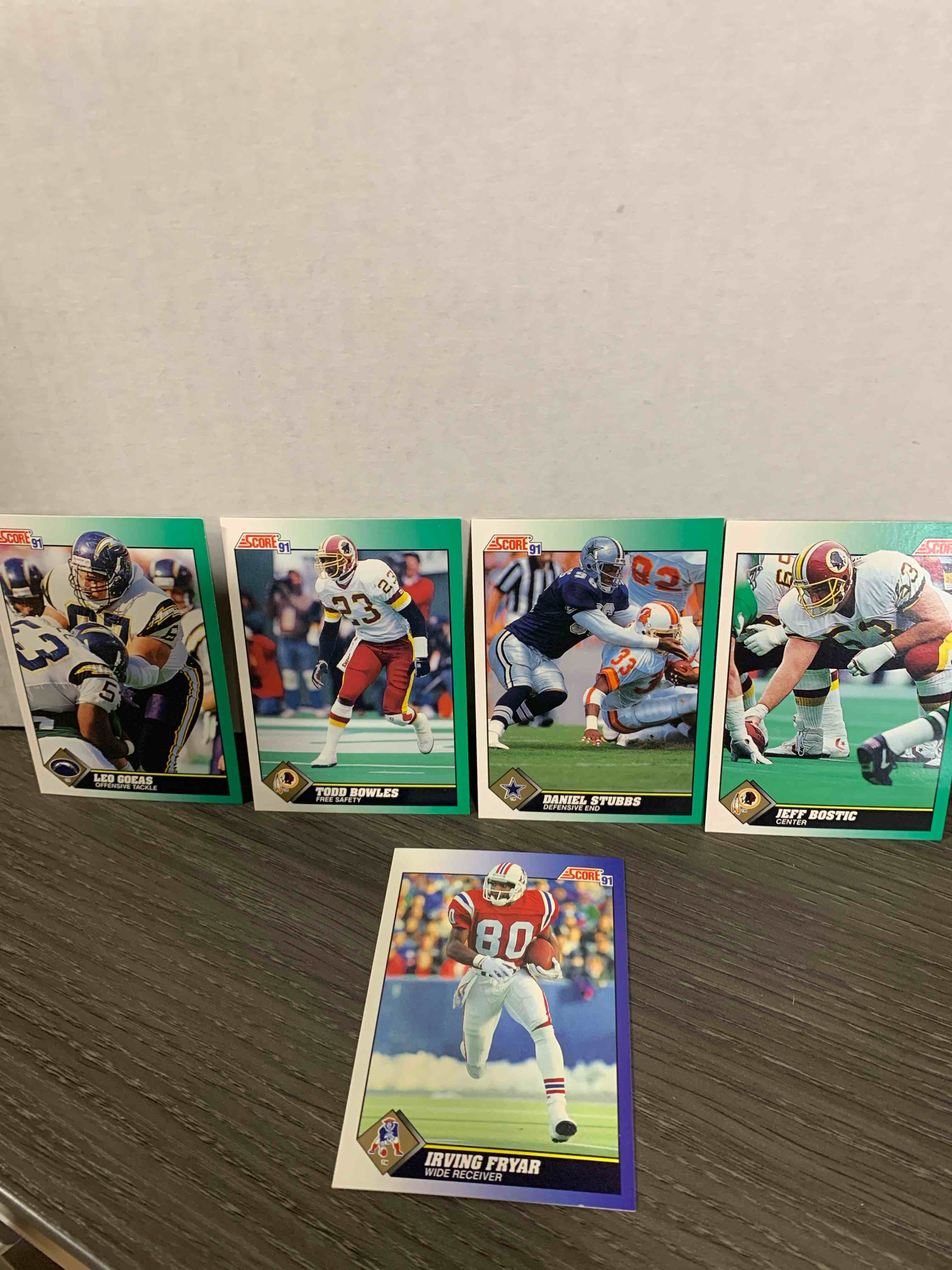5 Card Lot Of NFL Cards