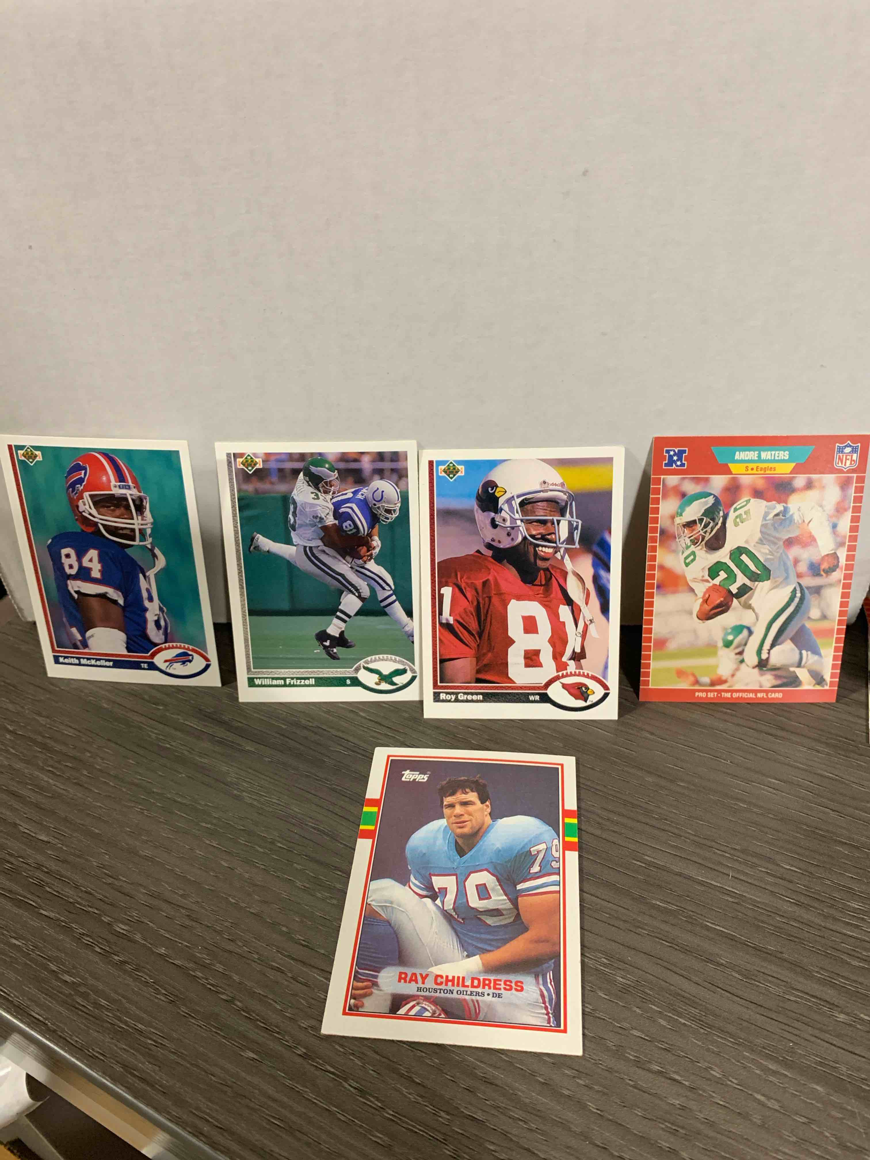5 Card Lot Of NFL Cards