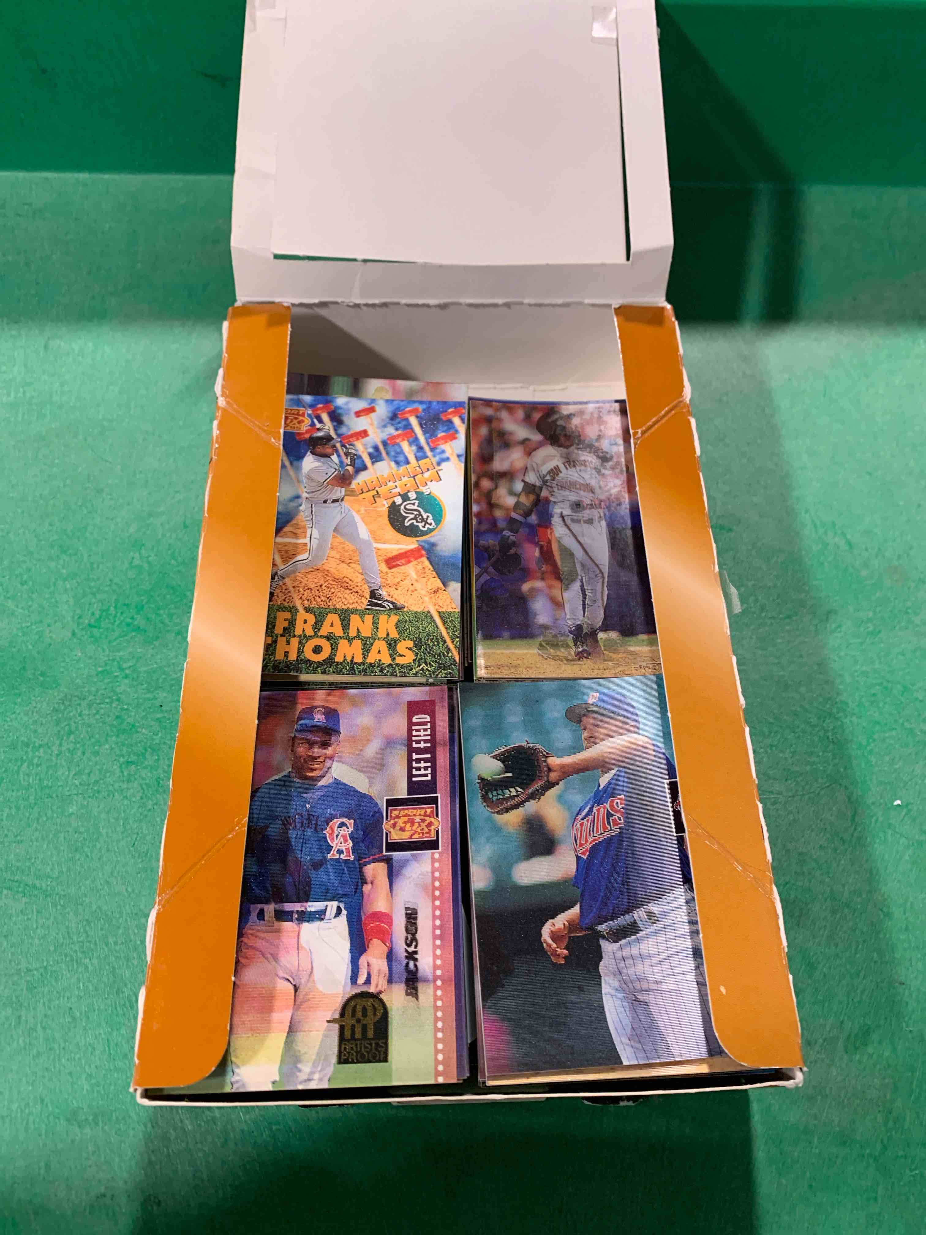 1995 PINNACLE SPORTFLIX BASEBALL FACTORY SEALED HOBBY BOX 36 PACKS MINT & RARE