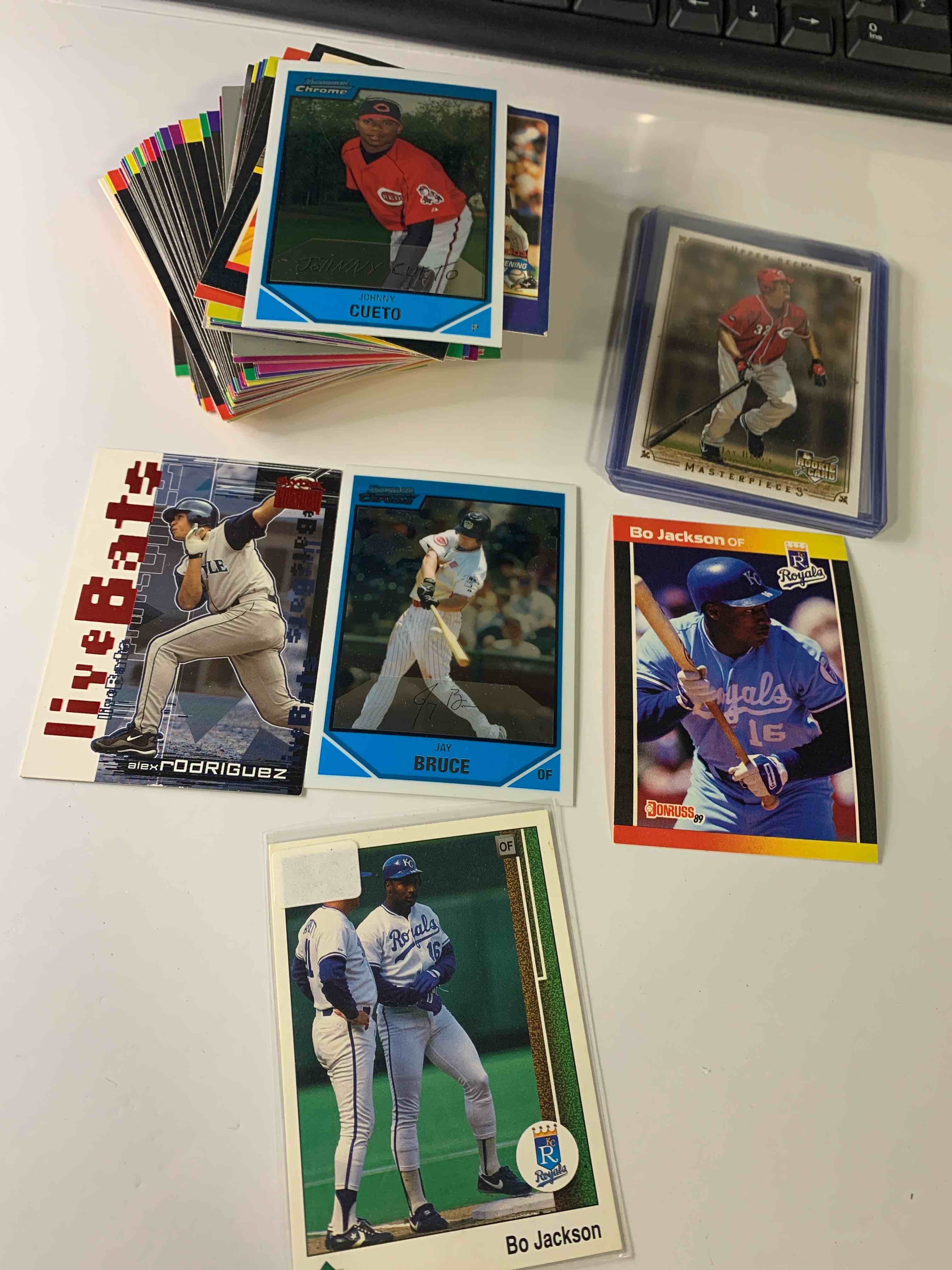 81 Card Baseballs Card Lot