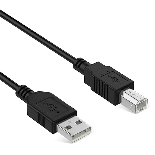 lionx usb printer cable 10ft – high-speed a to b cord for computer, printer & scanner – compatible with hp, canon, epson, brother & more