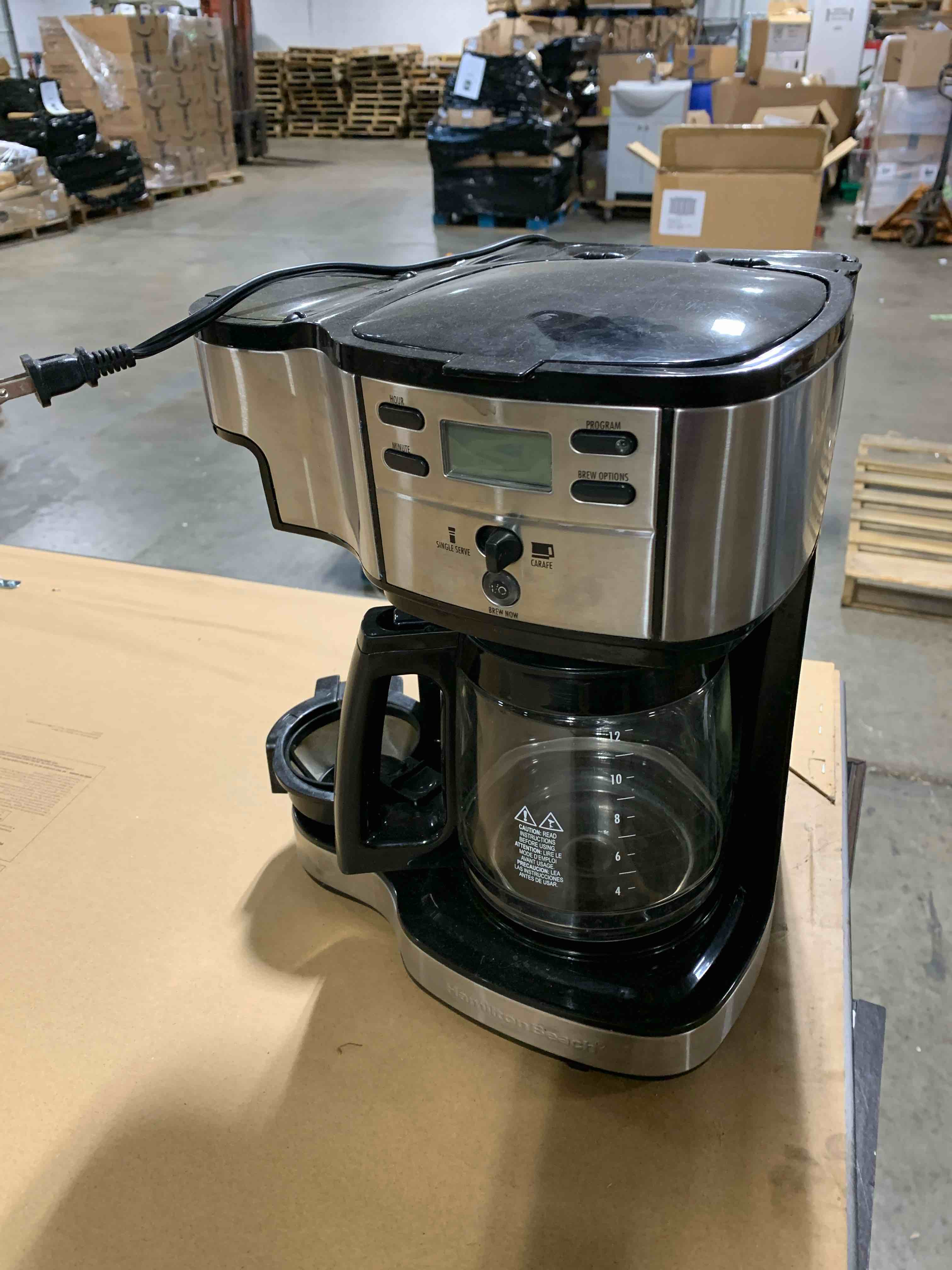 ( used ) coffee pot 