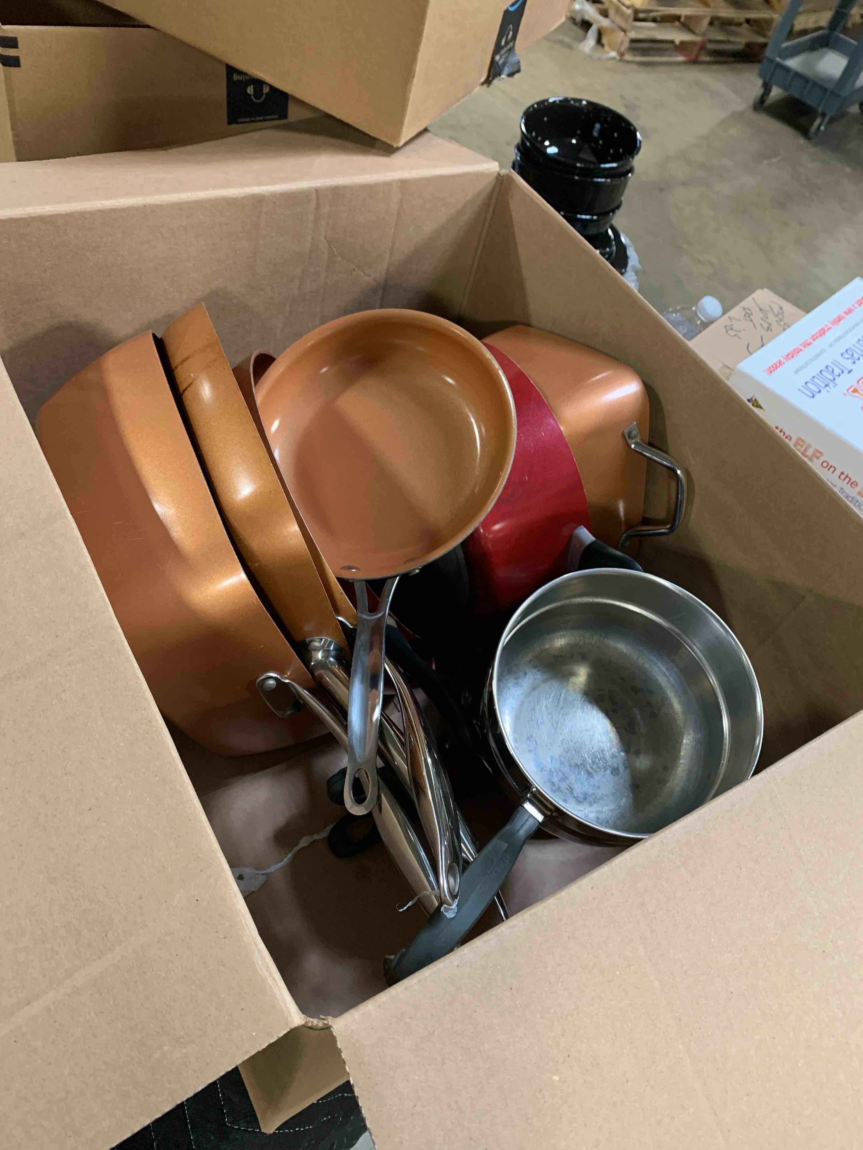 Box of Pots and Pans 
