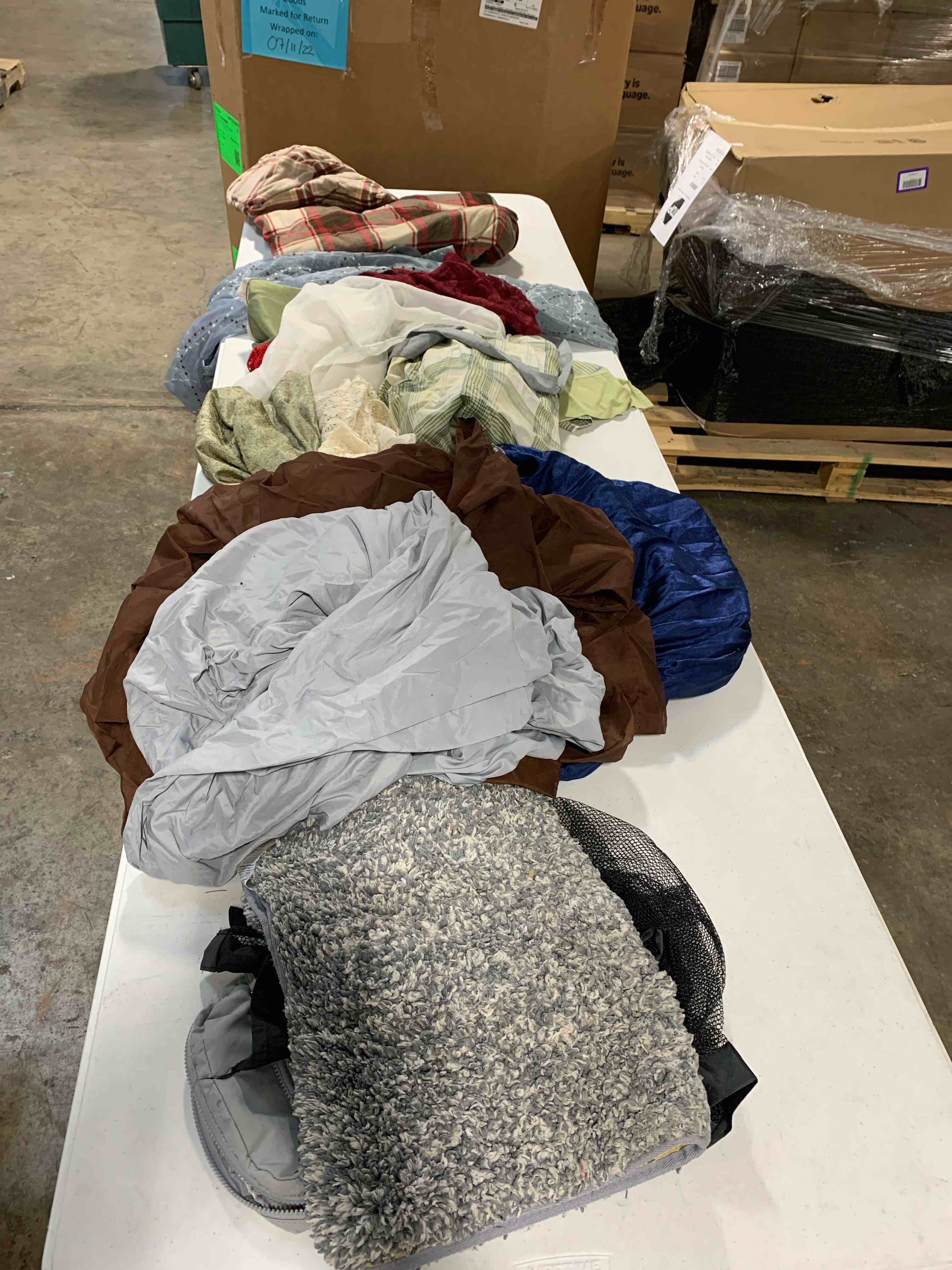 Blanket and Sheet and Curtains 