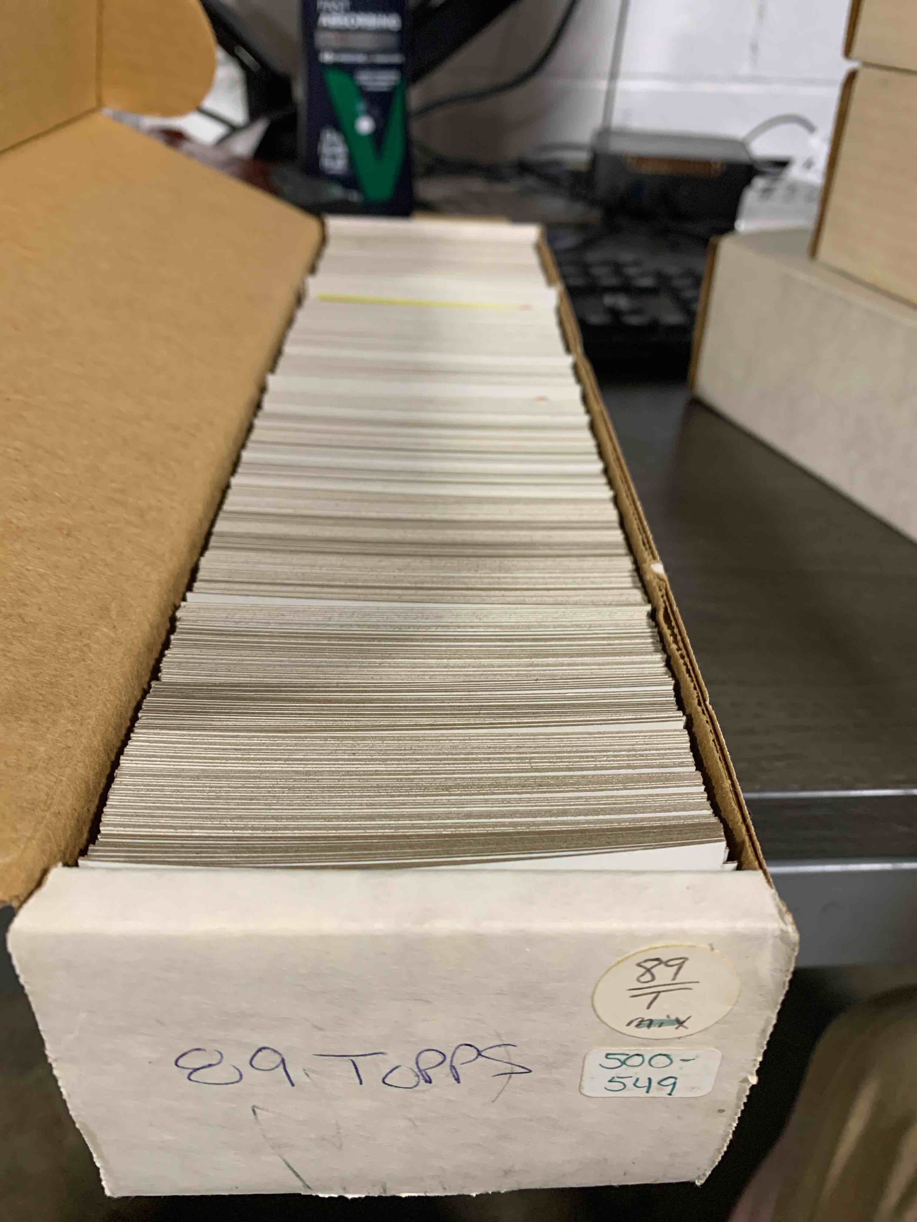 1989 Tops Baseball Card Set