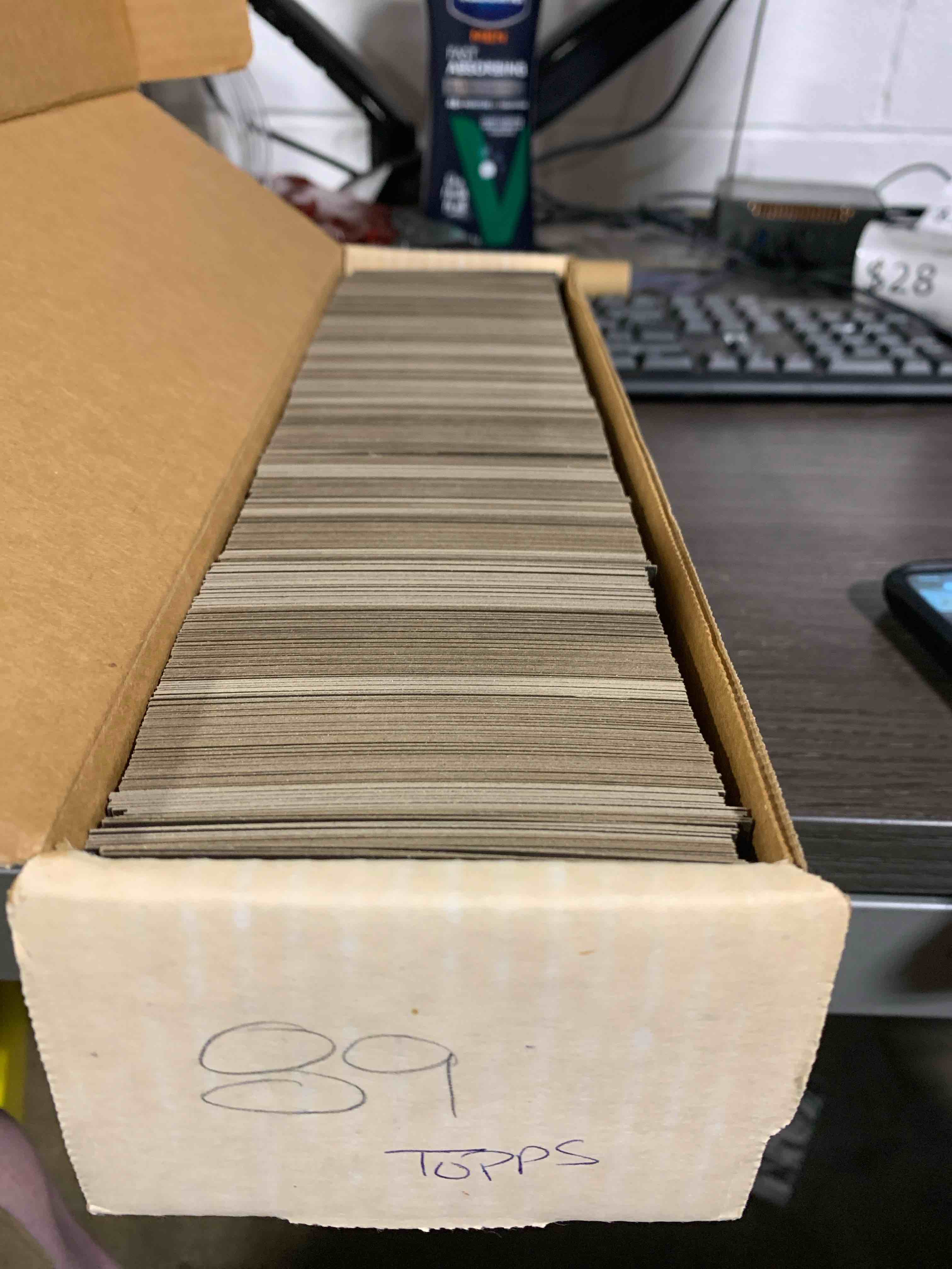 1989 Tops Complete Card Set