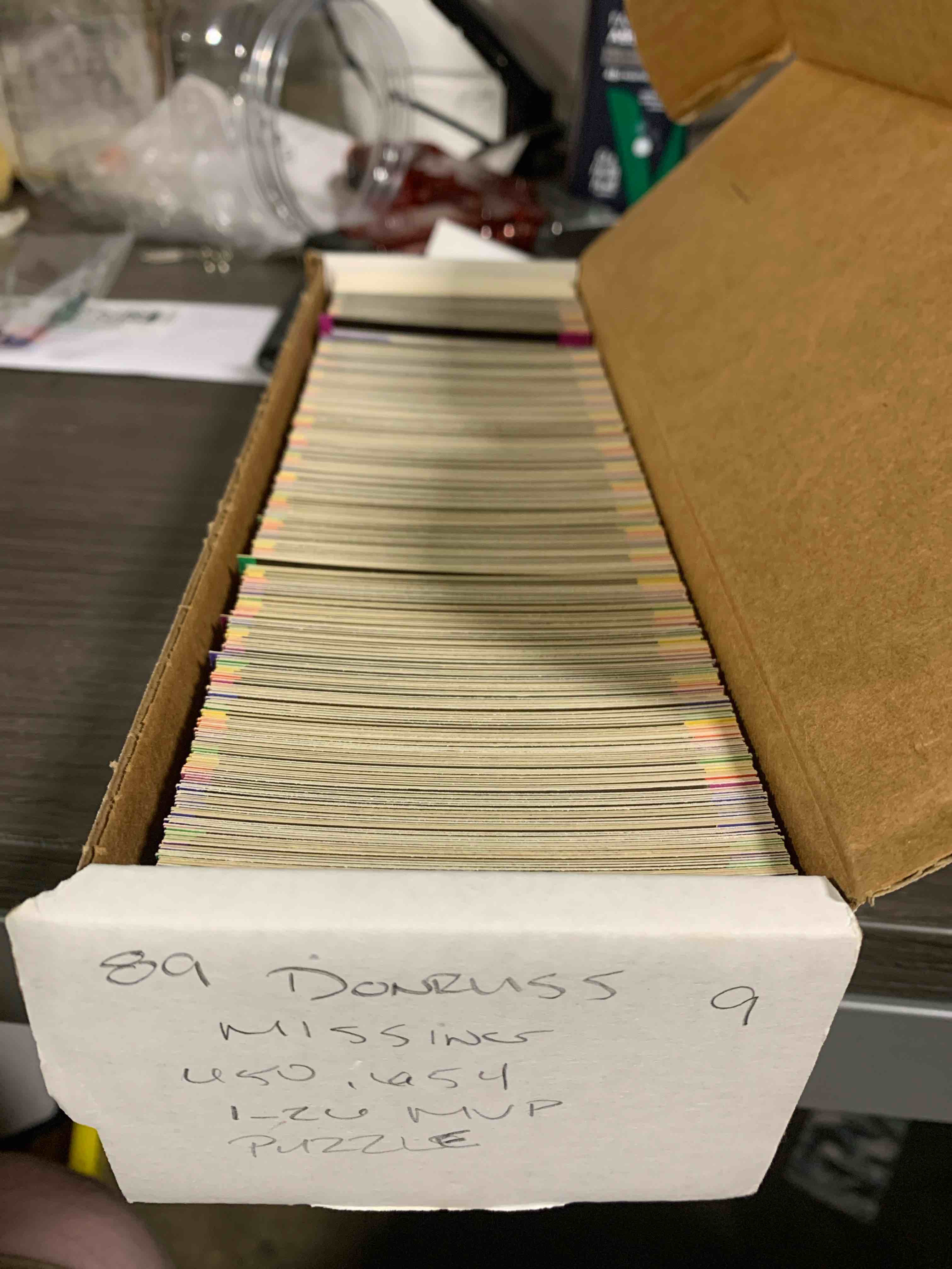 1989 Donruss Baseball Card Set