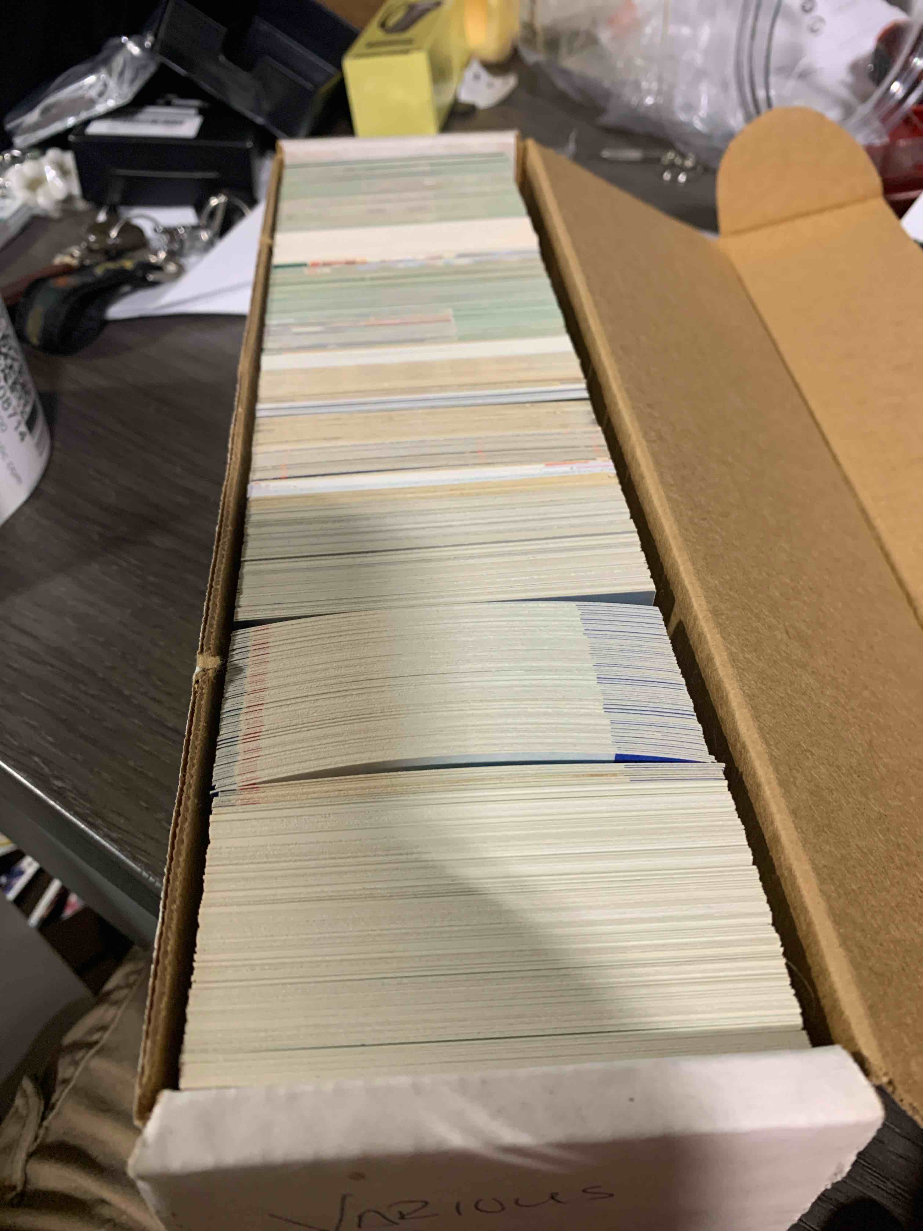 Various Baseball Card Sets