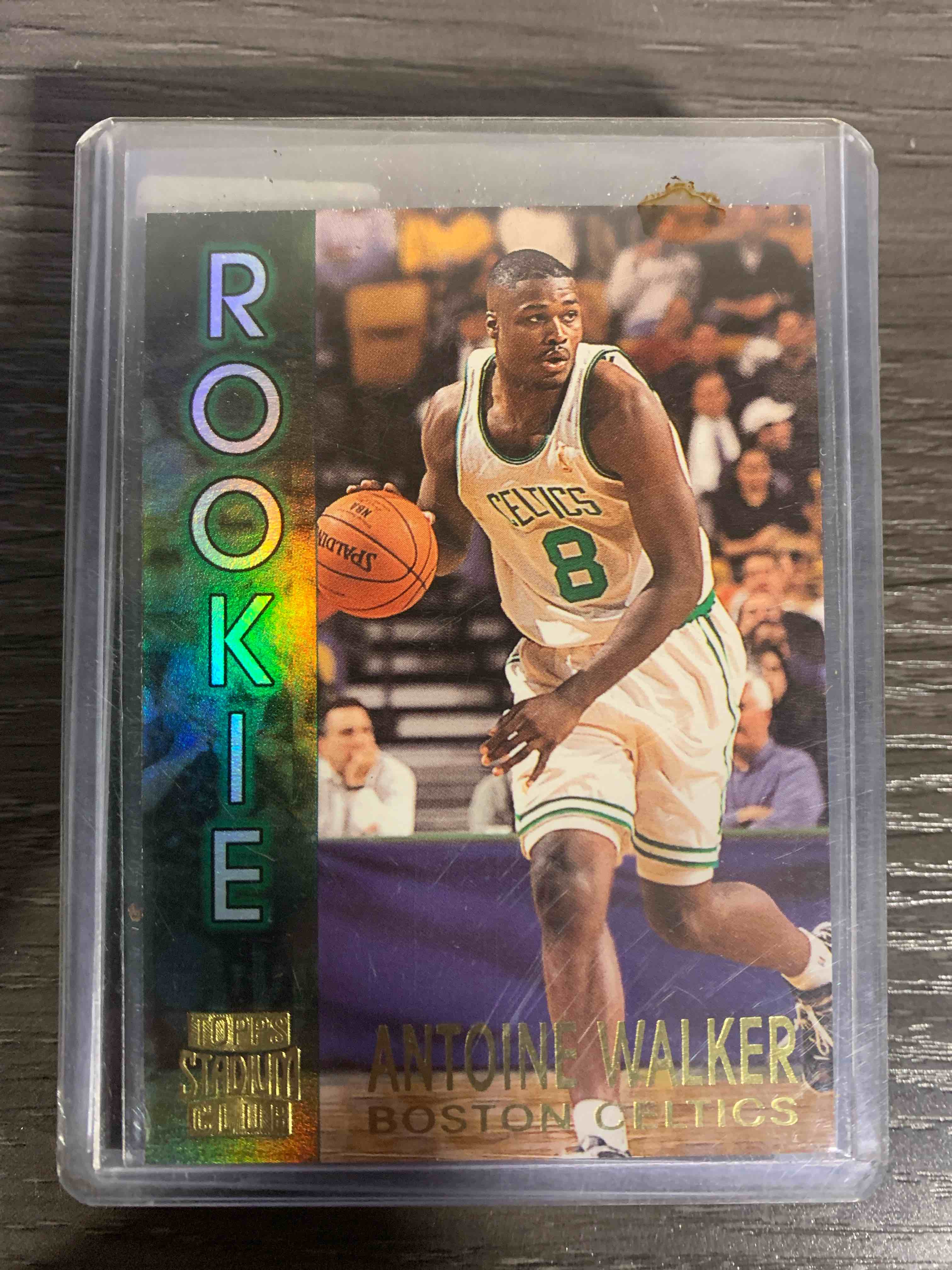1997 Topps Stadium Club #R11 Antoine Walker Celtics RC Rookie - Boston Celtics