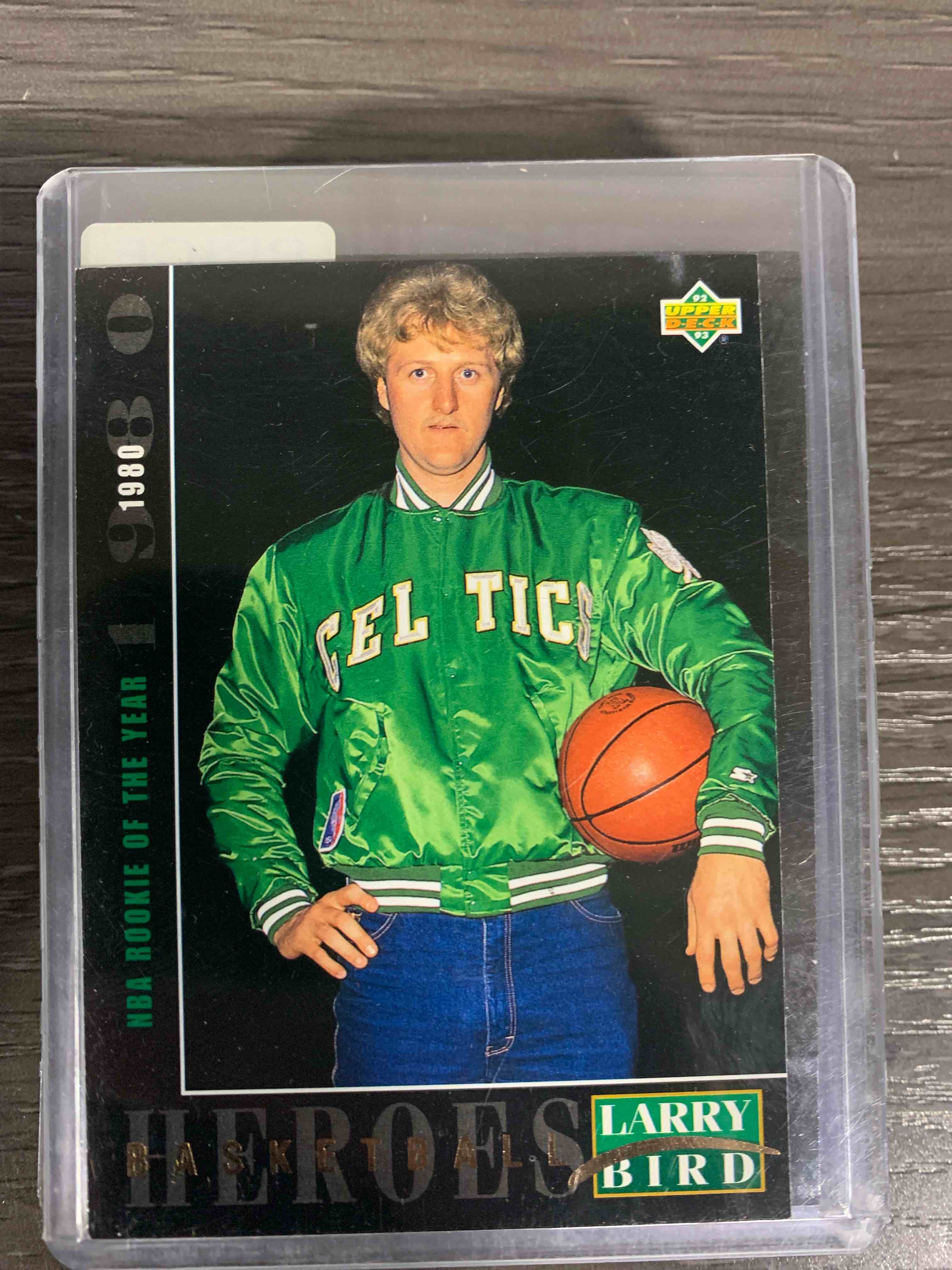 1992-93 Upper Deck #20 Larry Bird Basketball Heroes: Larry Bird