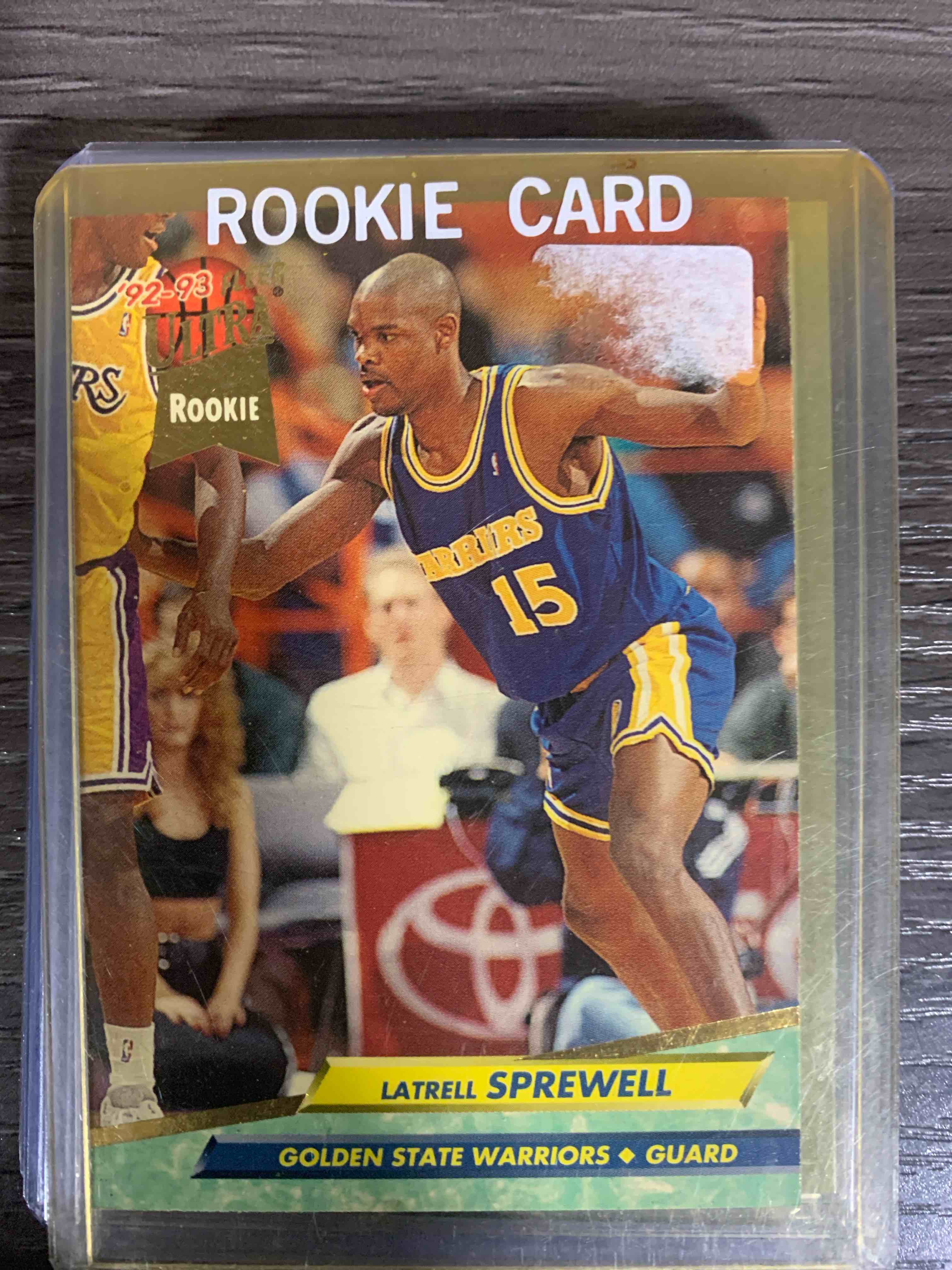 1992-93 Fleer Ultra Latrell Sprewell Rookie Warriors #266