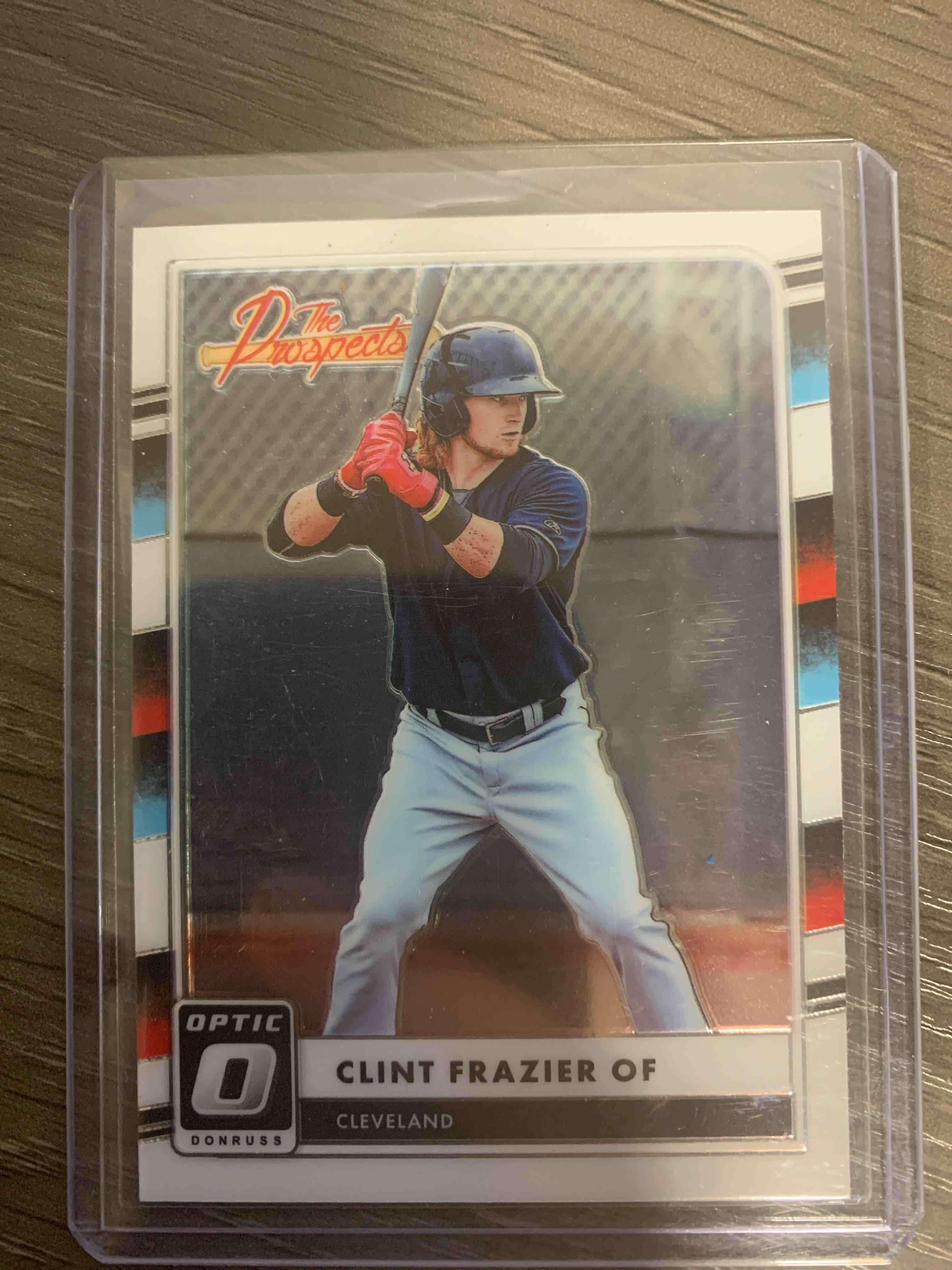 Donruss Optic 2016 Clint Frazier RC The Prospects Blue Prizm /149