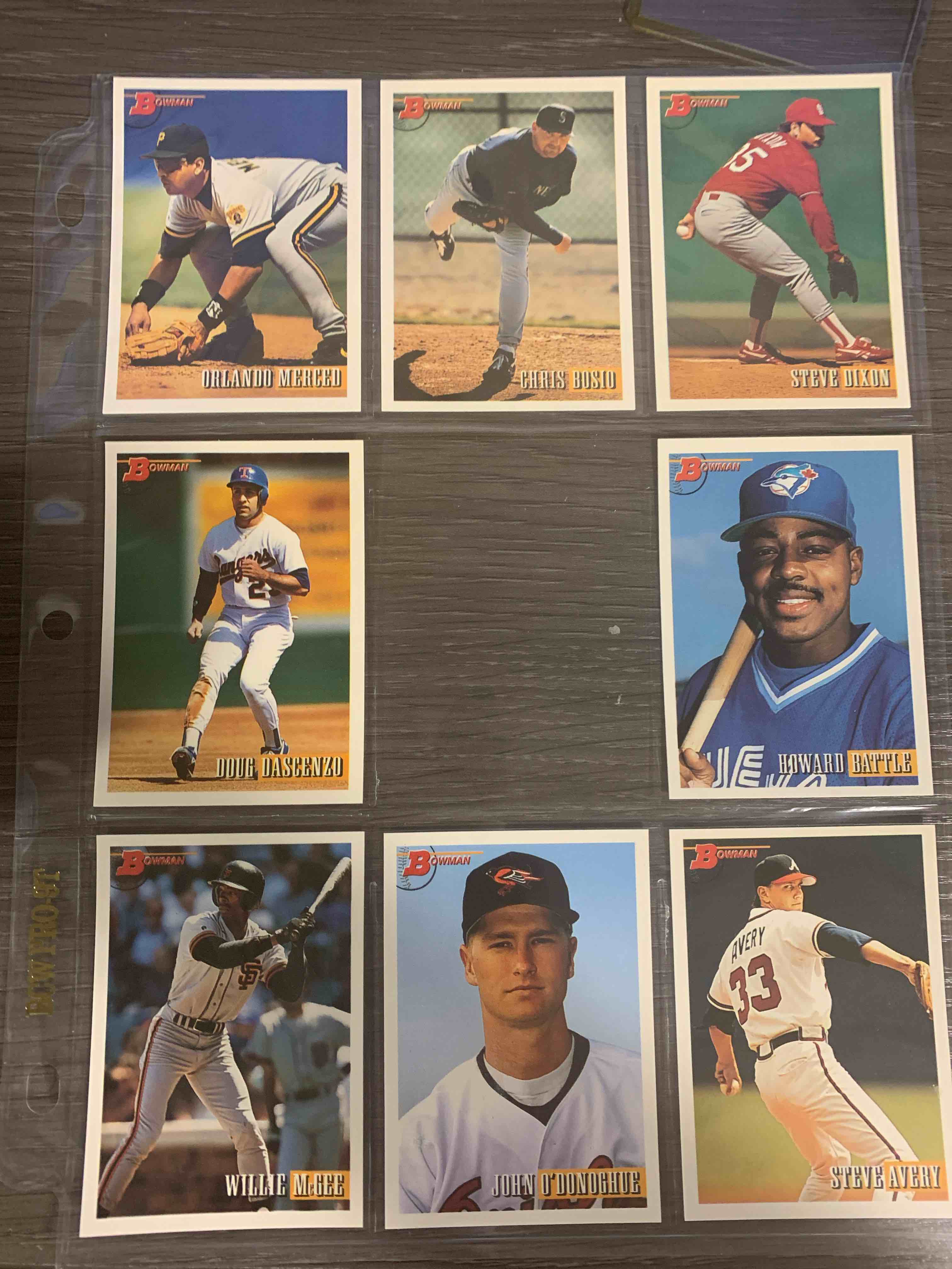 Baseball card Lot 