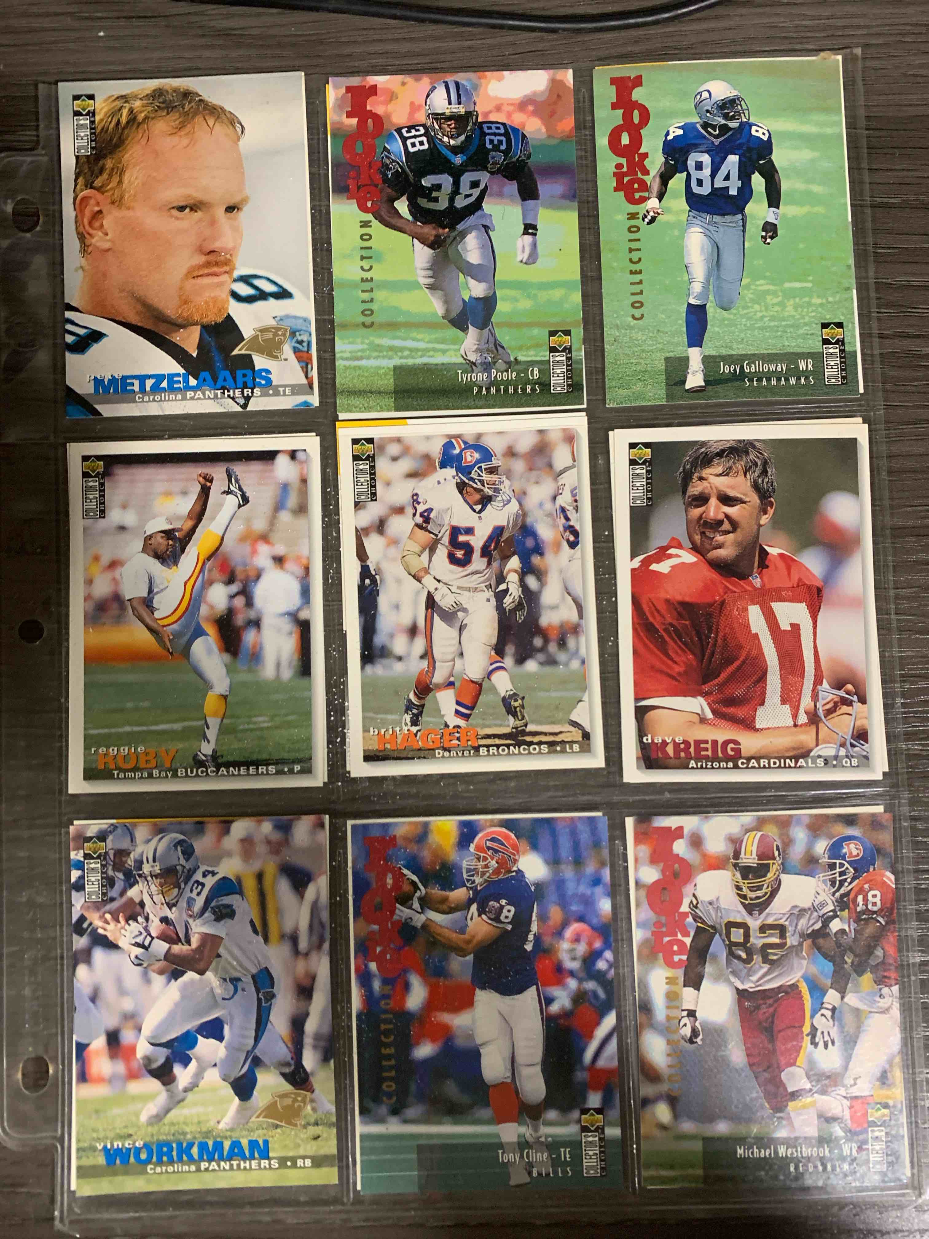 18 NFL Card Lot 