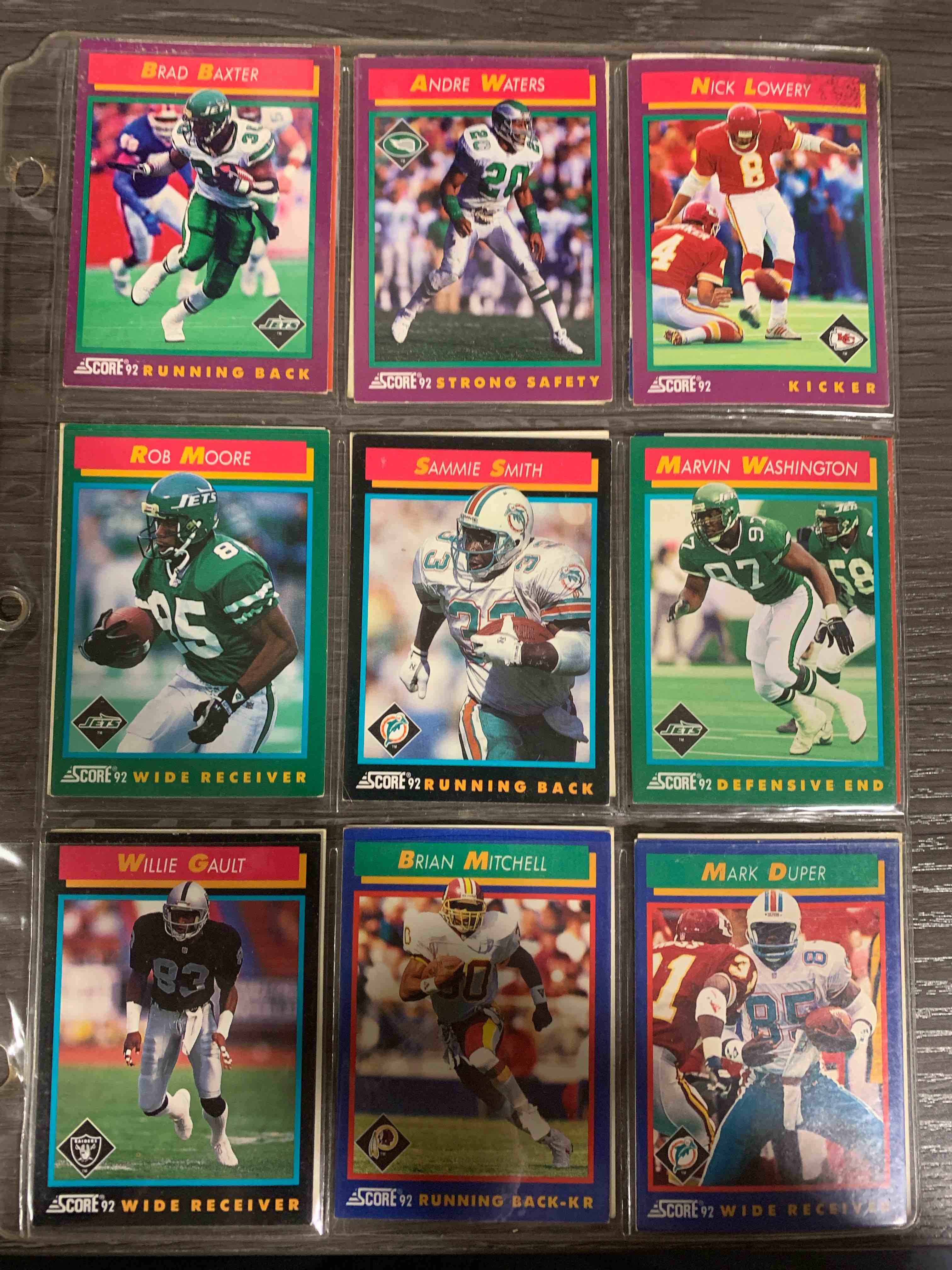 18 NFL Card Lot 
