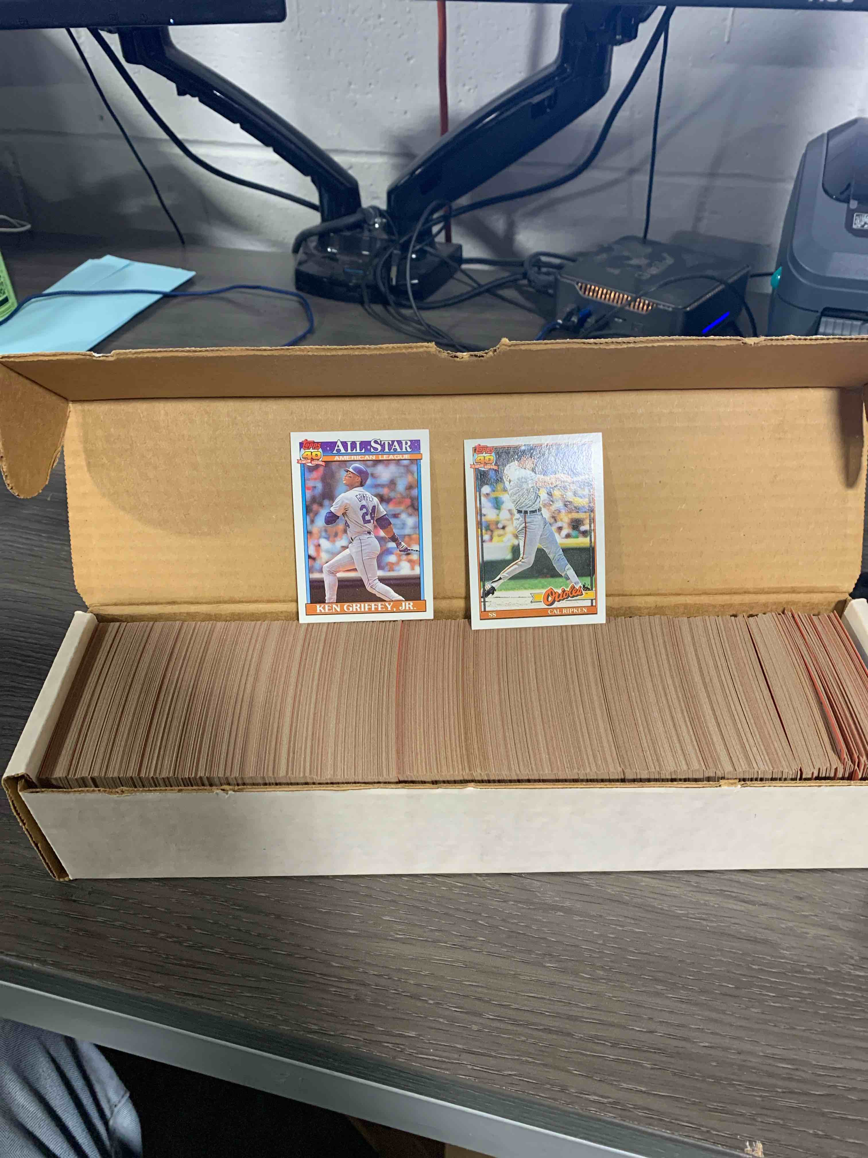 1991 topps baseball set 