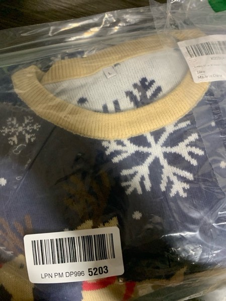 Unisex Christmas Jumper Boys Girls Sweatshirt Xmas Sweater Jumpers Crew Neck Long Sleeve Pullover Tops - Large