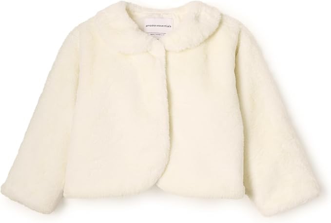 Amazon Essentials baby girls Faux Fur Jacket - 18m