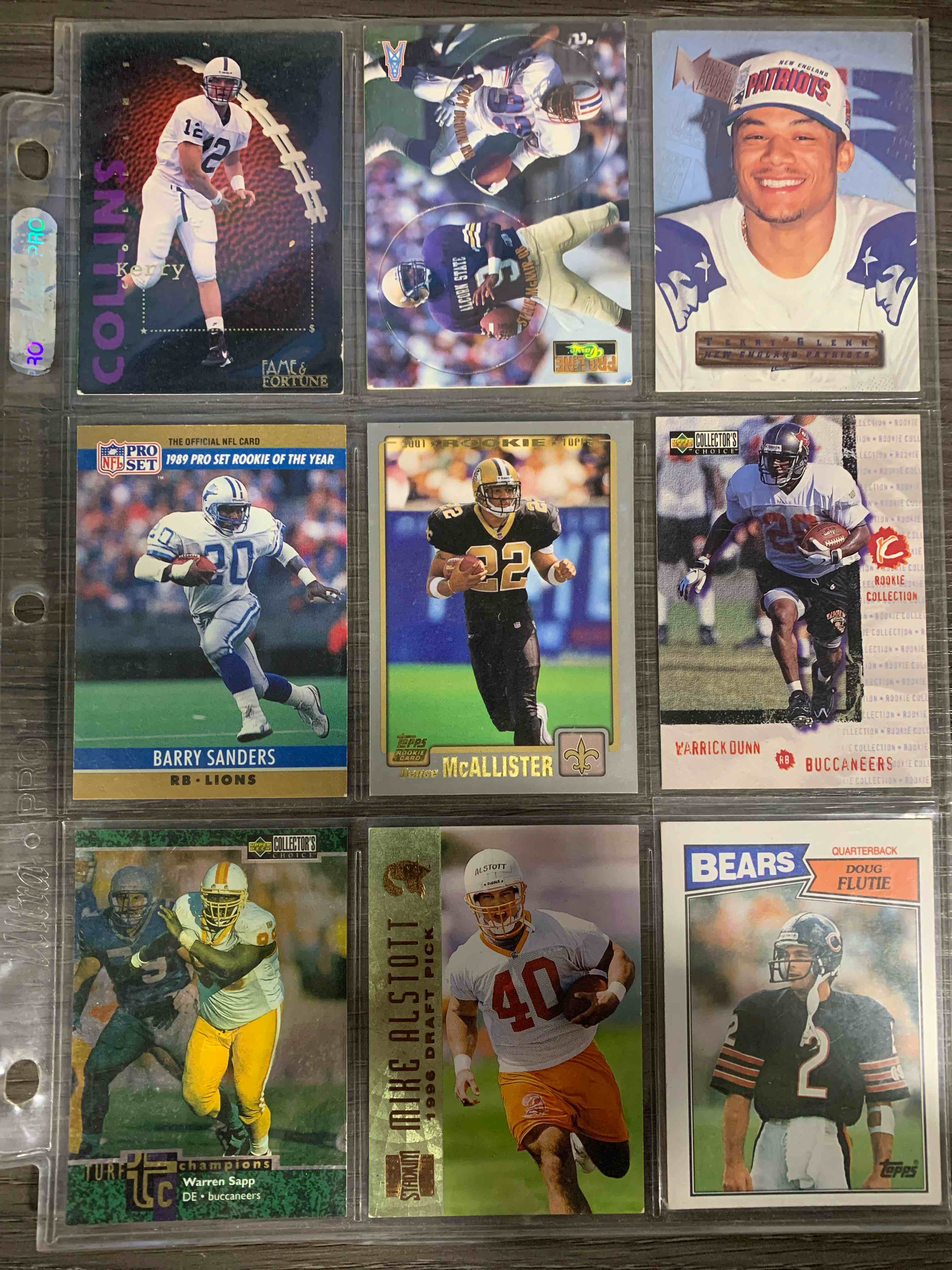 sports card lot