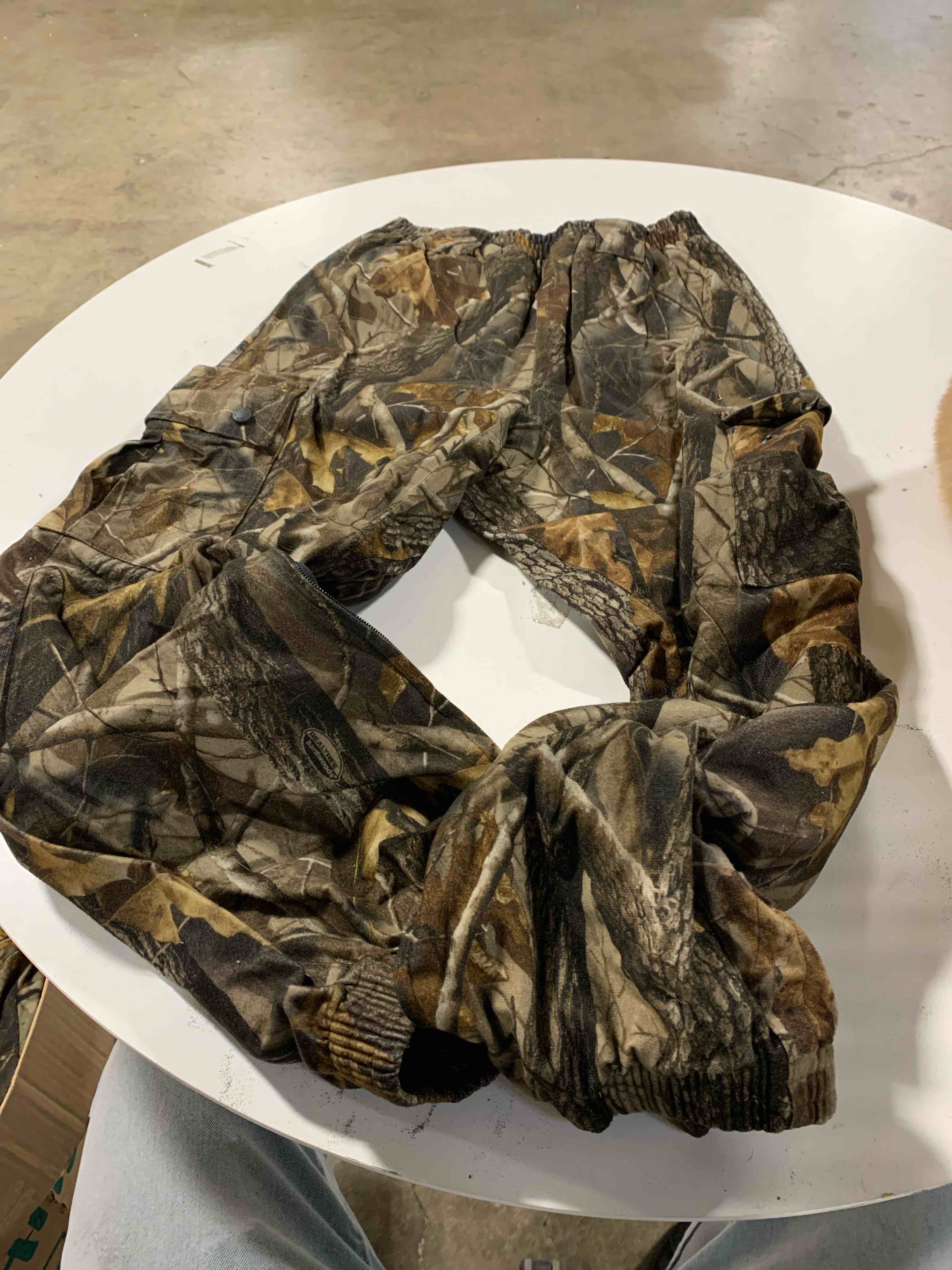 Men’s Size Medium Weatherproof Camo Pants