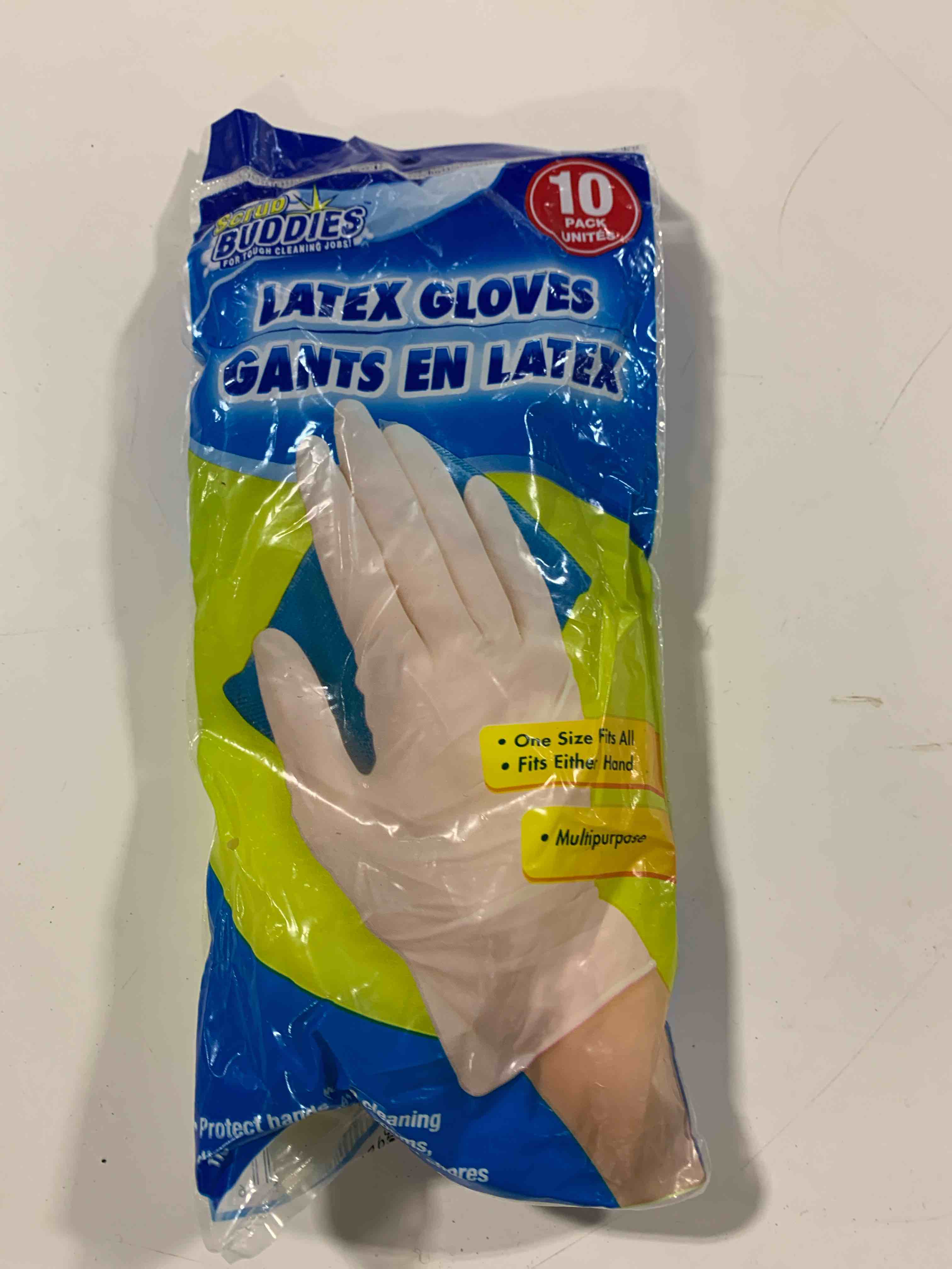 2x Scrub Buddies Nitrile Cleaning Gloves - pack of 8