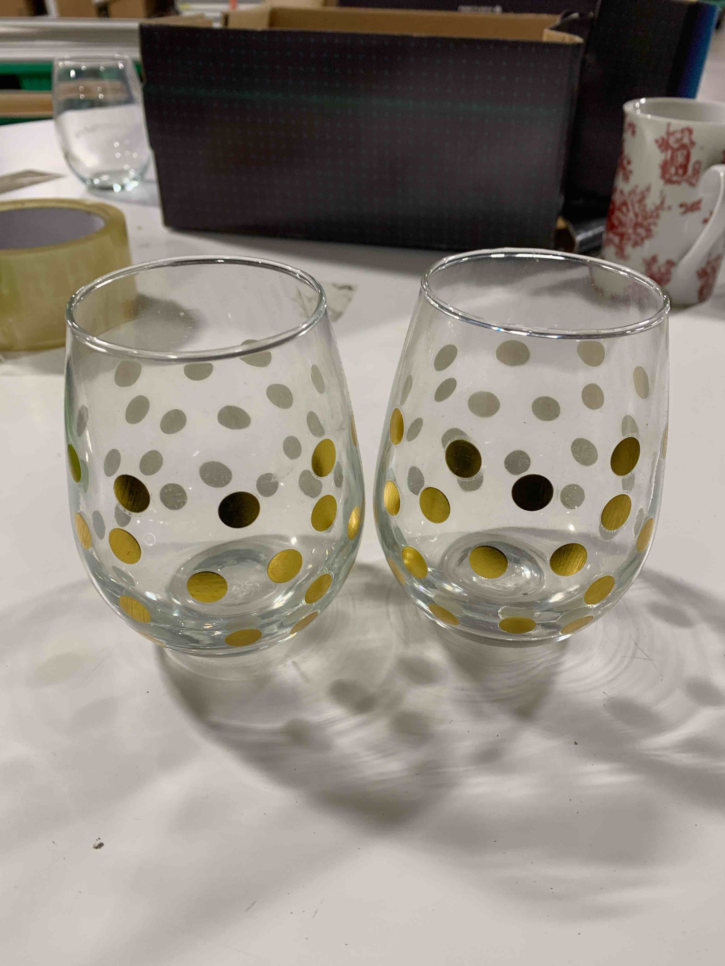 2 Glass Cup Collection 