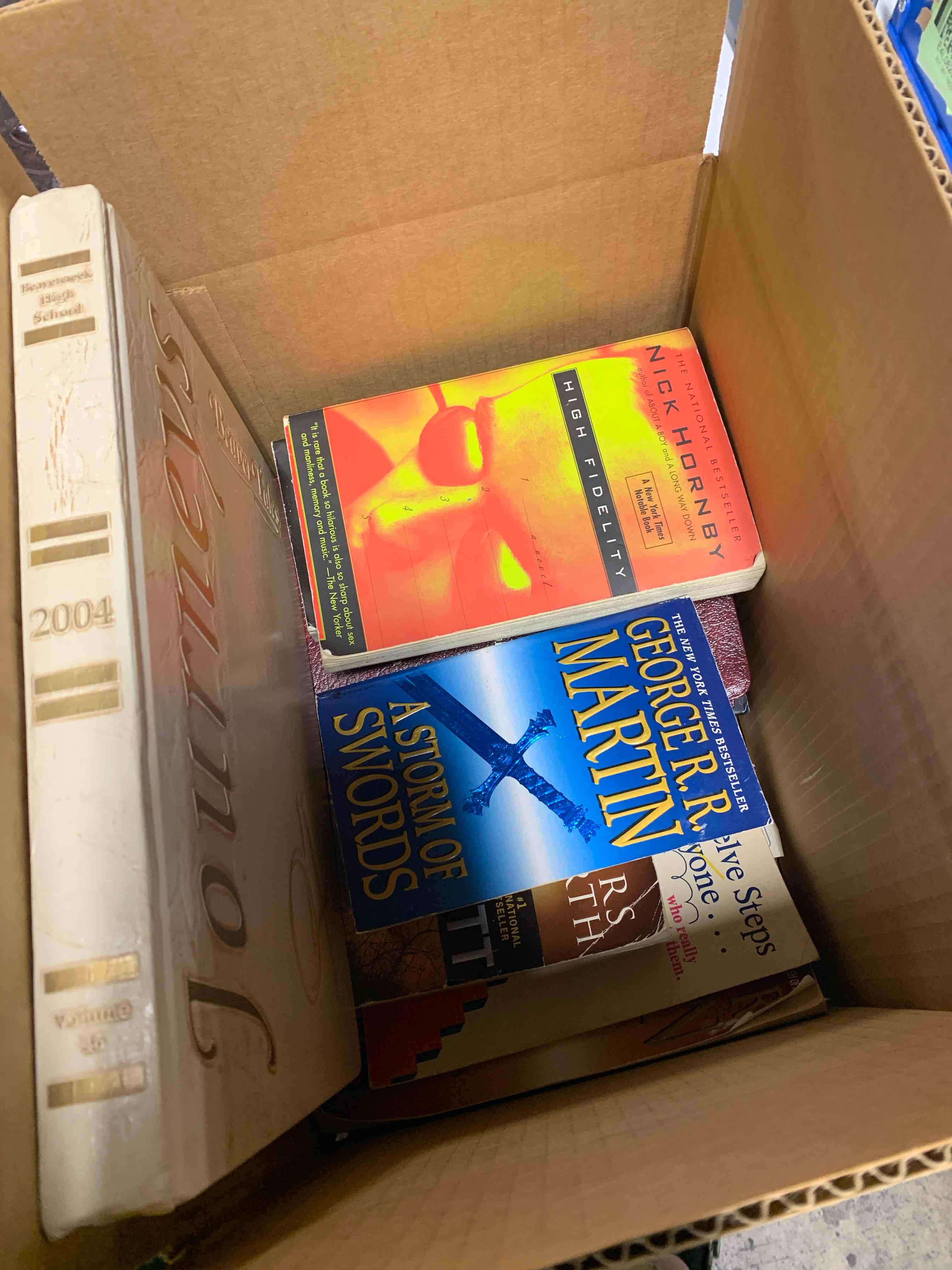 Box of Ten Books