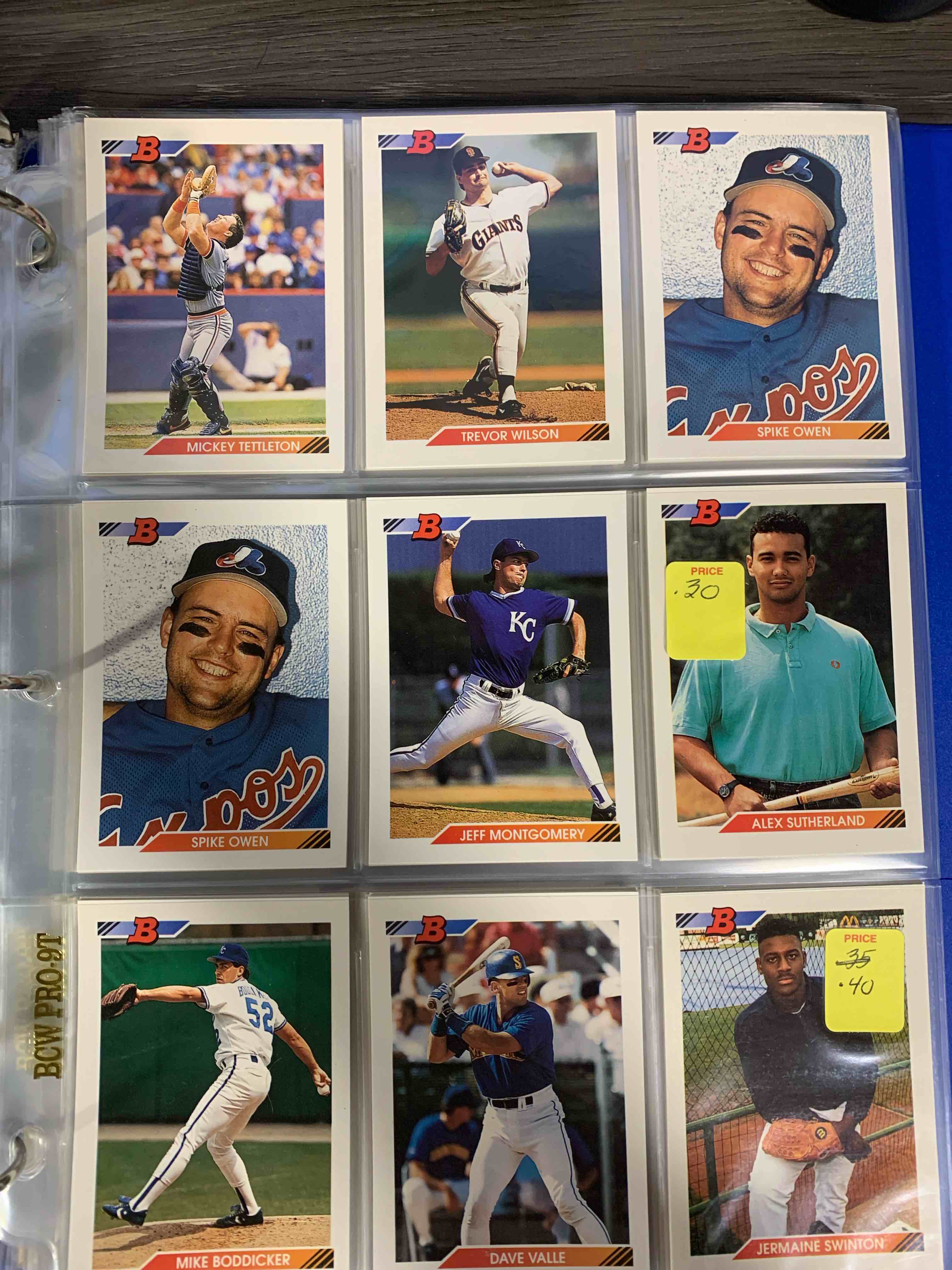 Baseball Card Lot 