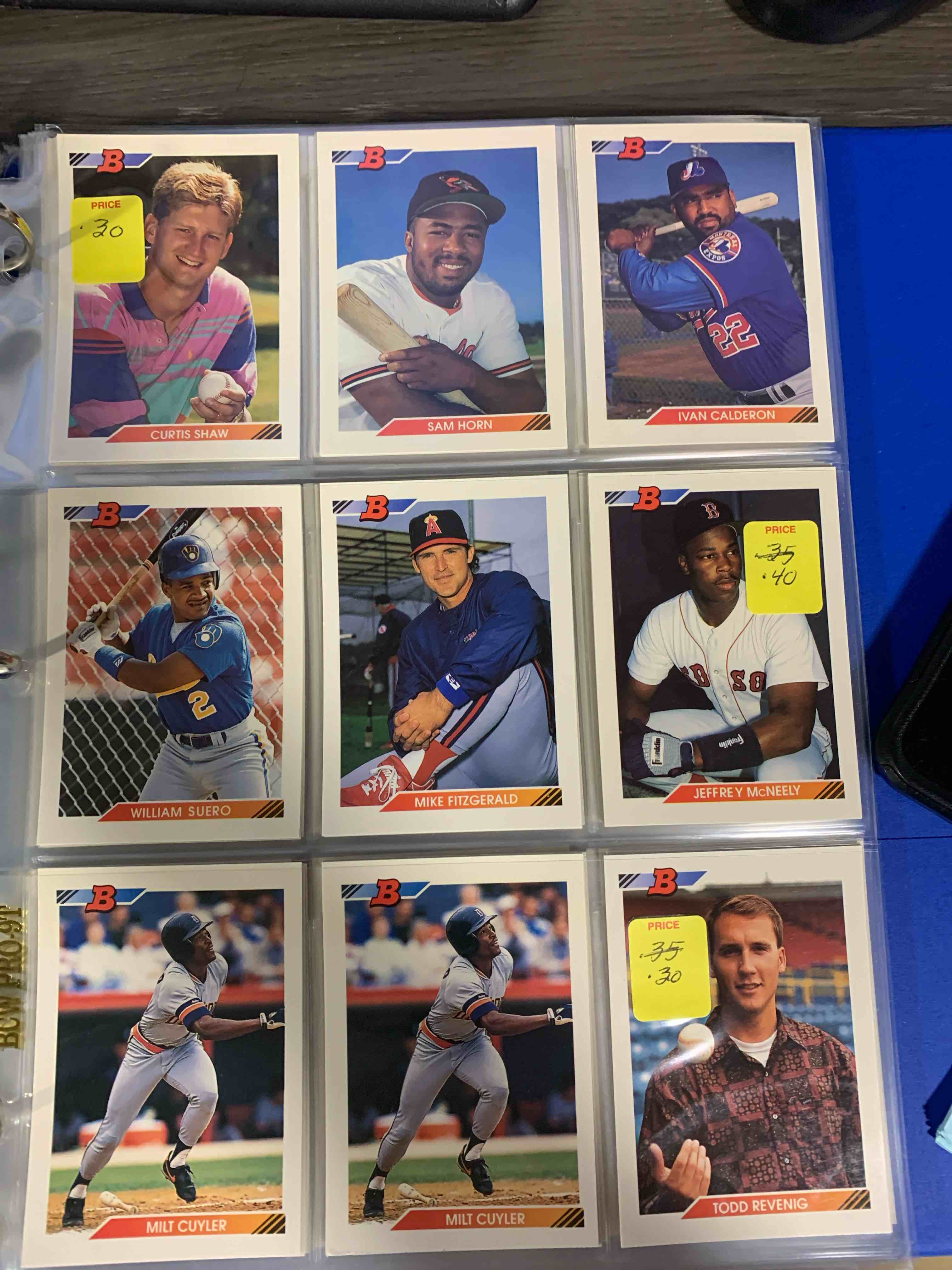 Baseball Card Lot 