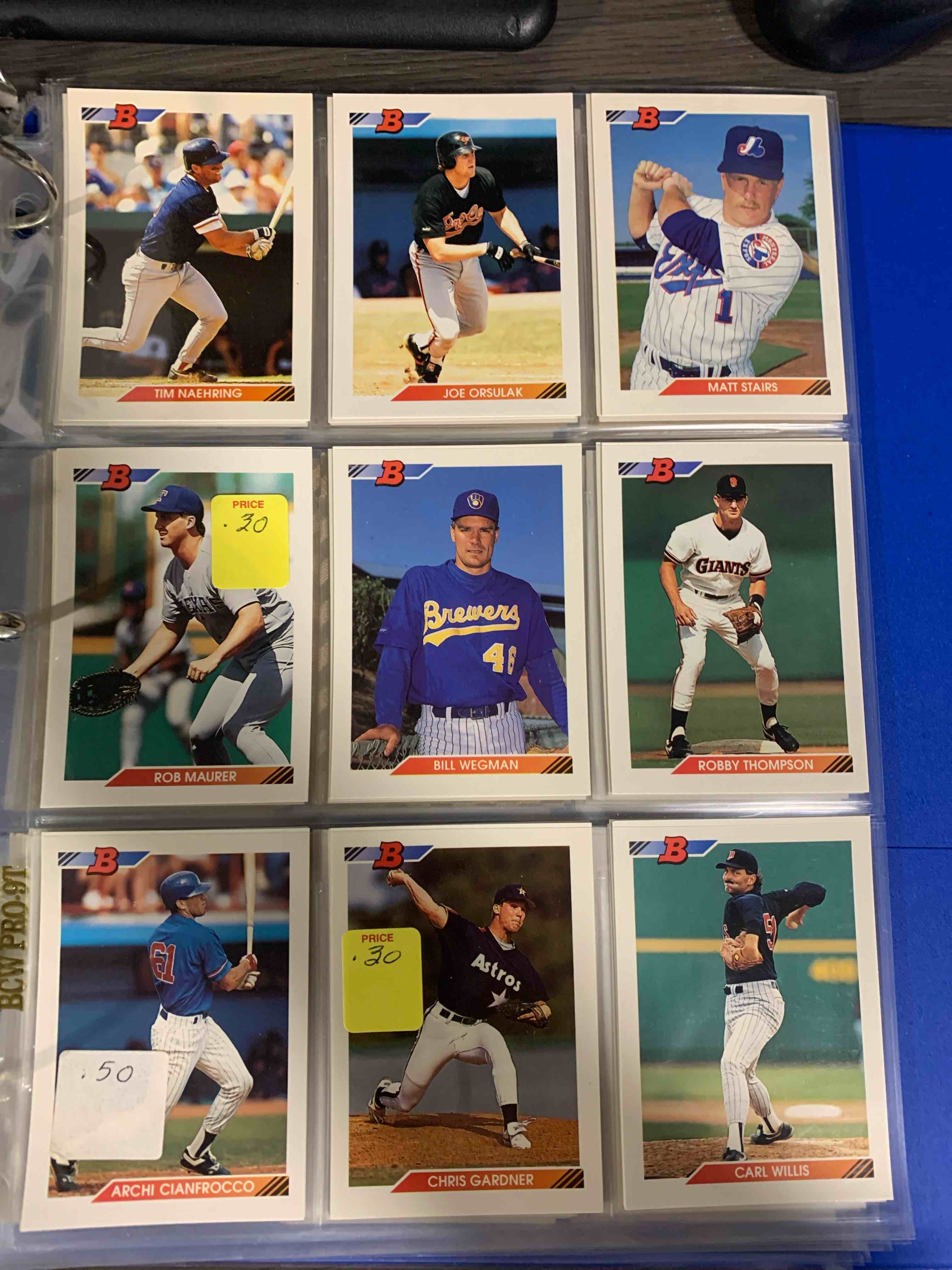 Baseball Card Lot 
