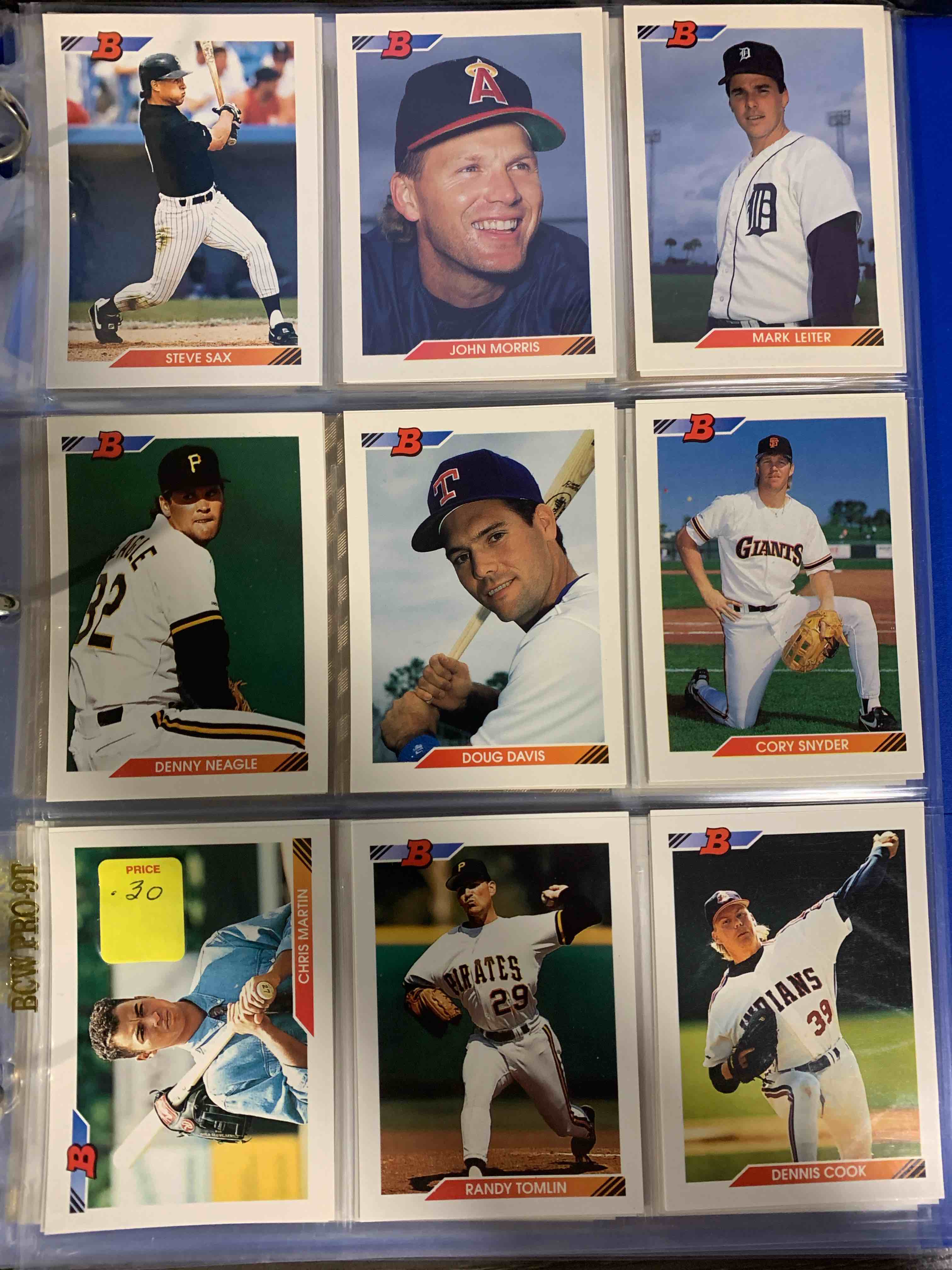 Baseball Card Lot 