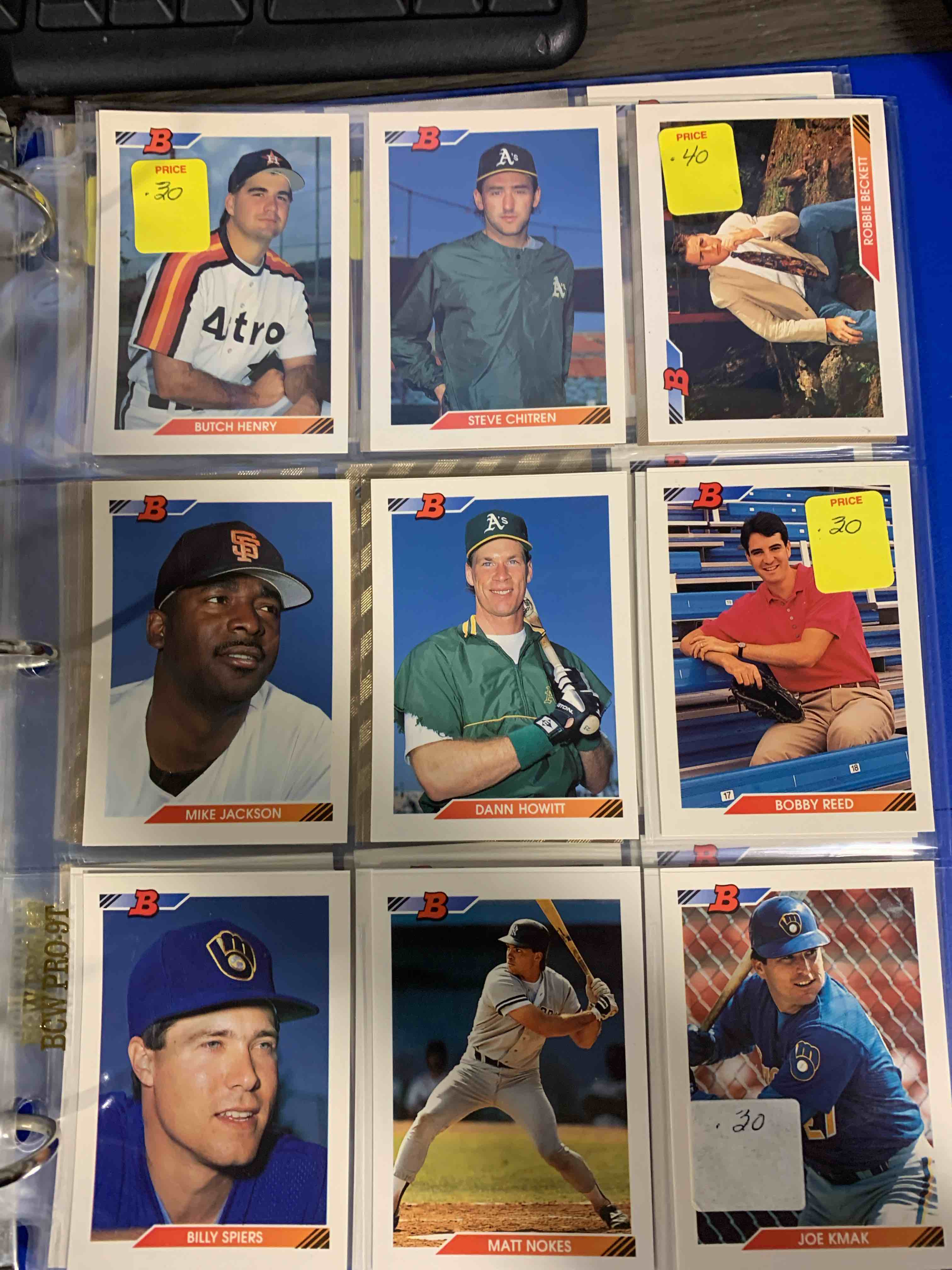 Baseball Card Lot 