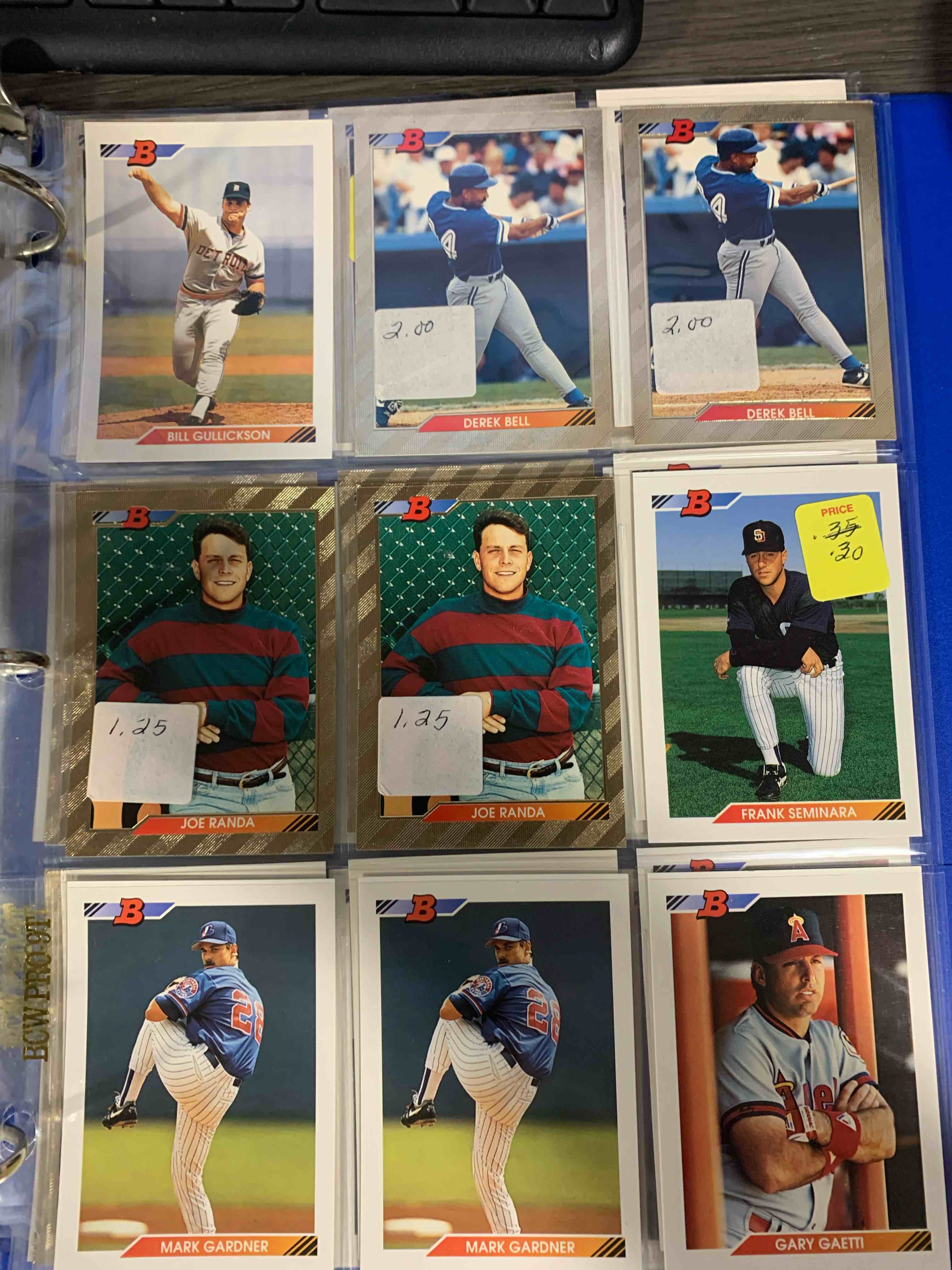 Baseball Card Lot 