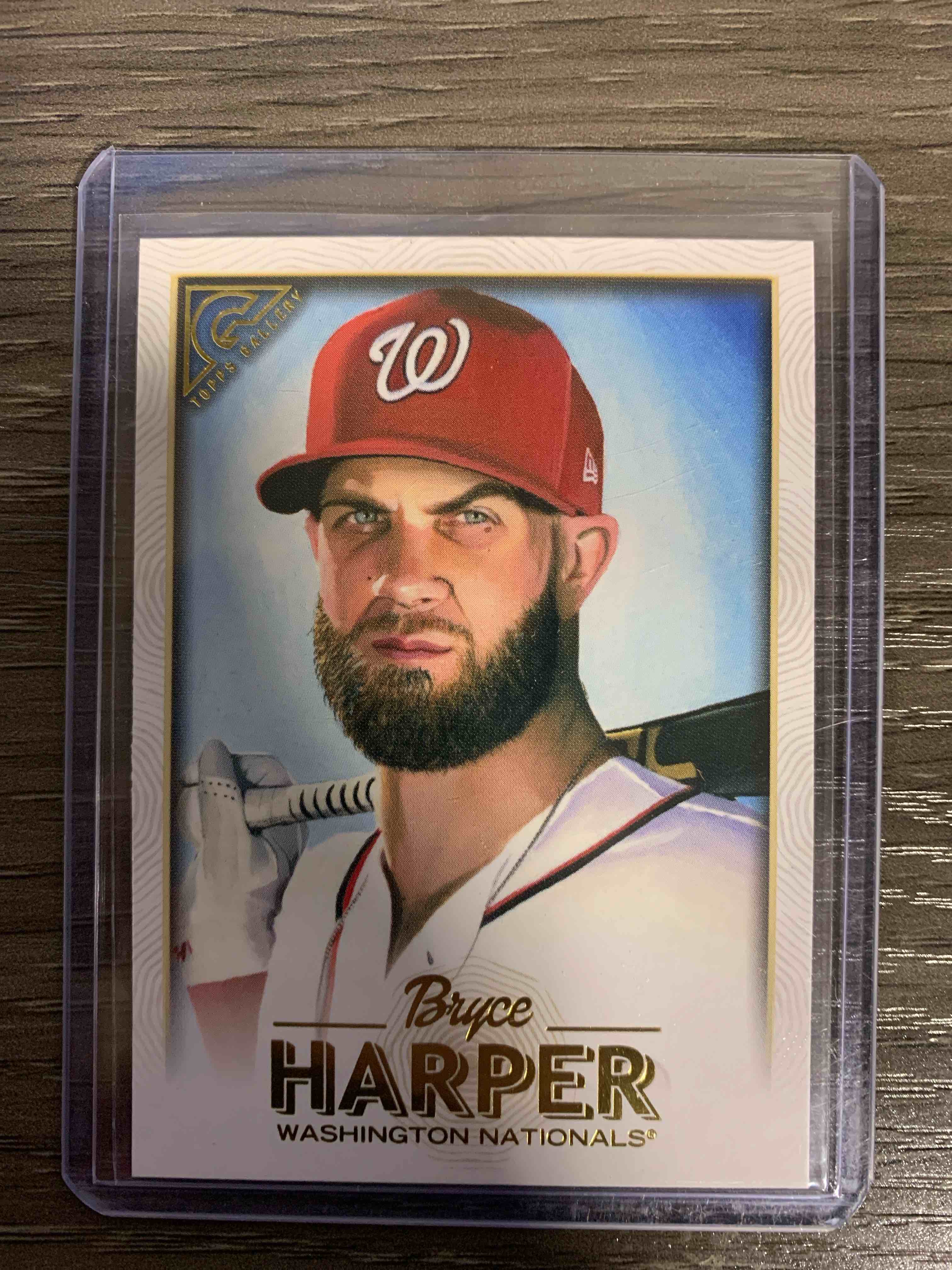 2018 Topps Gallery #35 Bryce Harper Wood