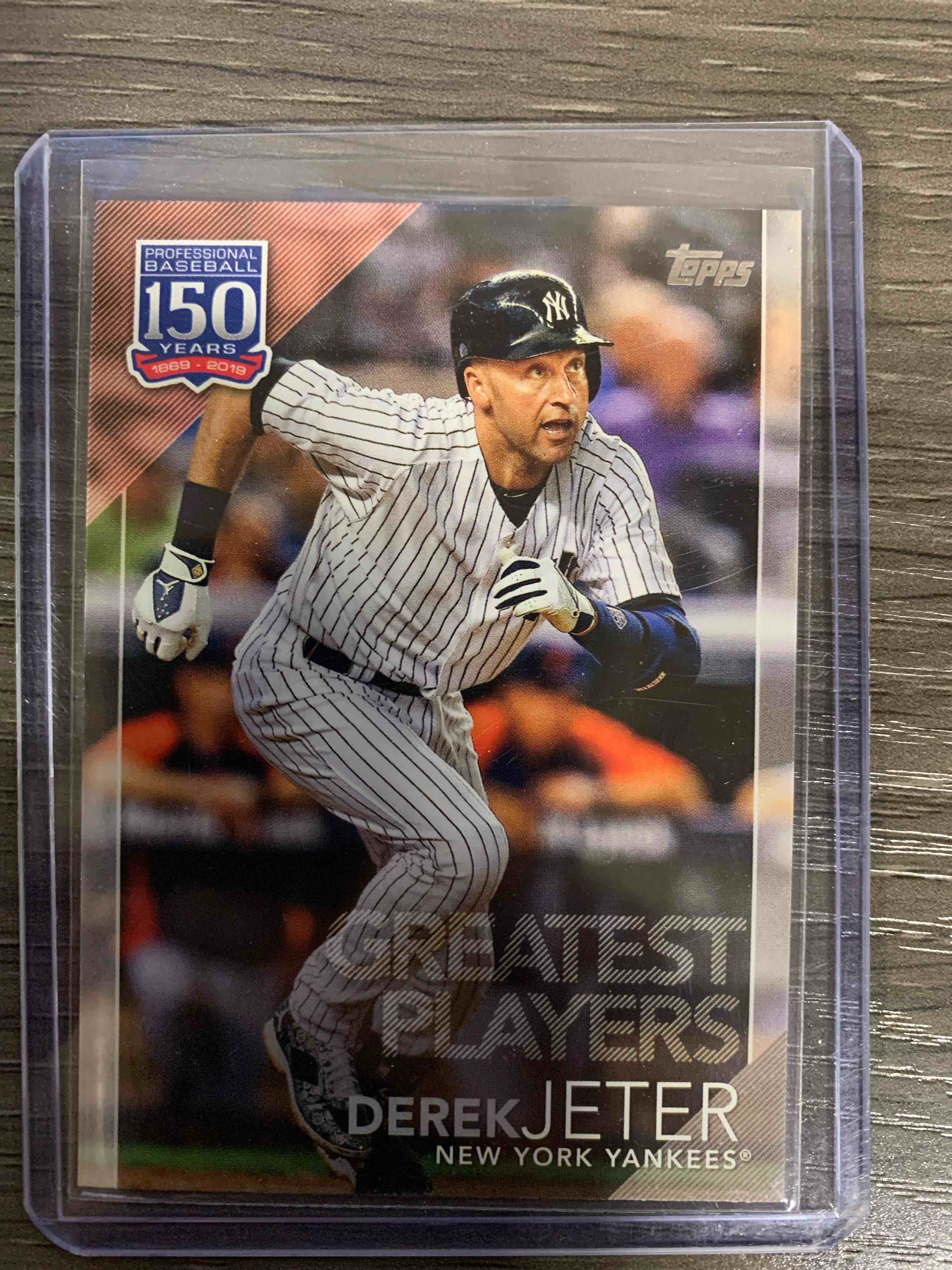 Derek Jeter 2019 Topps Chrome "Greatest Moments" Refractor New York Yankees