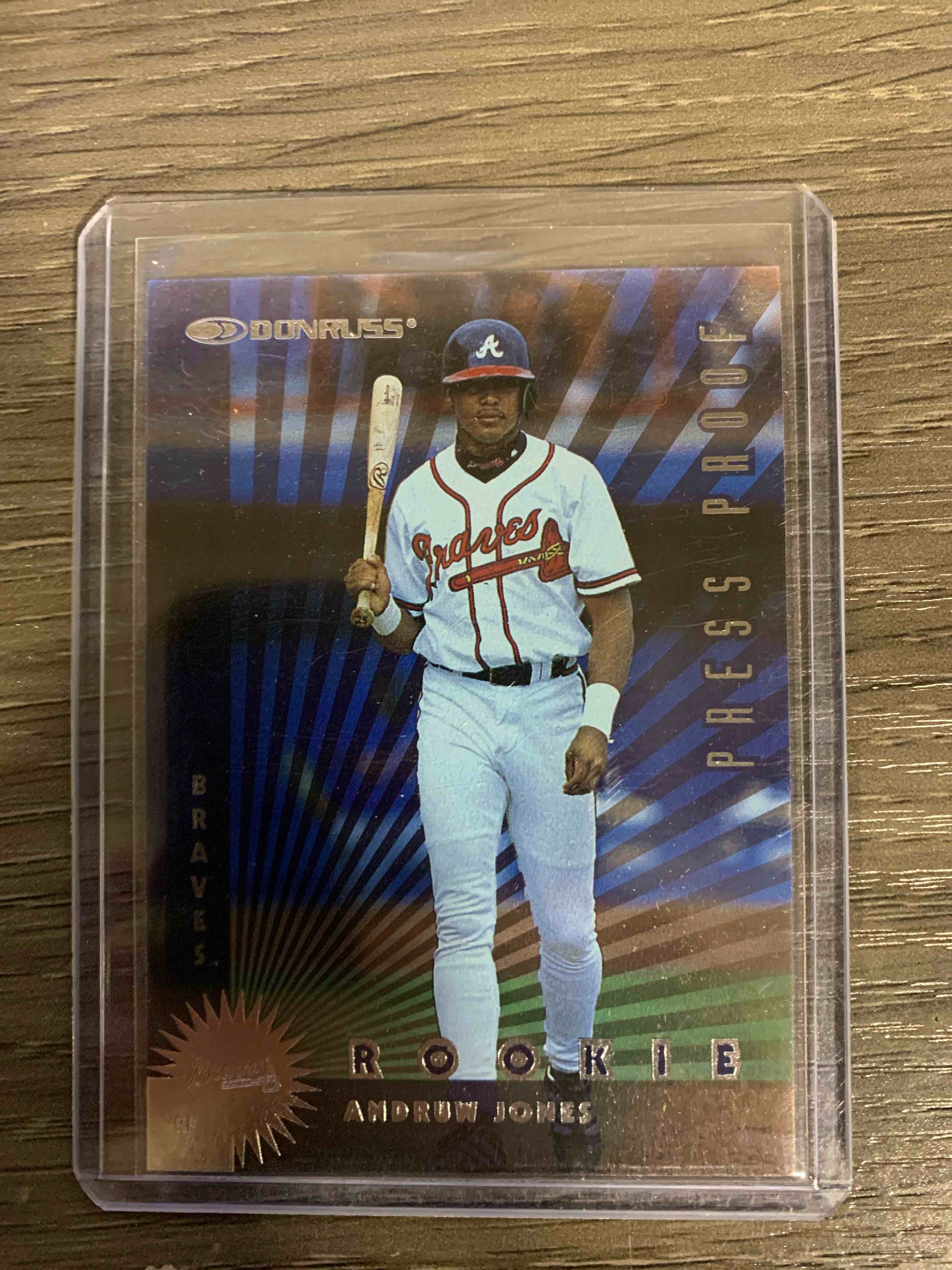 1997 Donruss Andrew Jones Rookie #358 Atlanta Braves EX/NM
