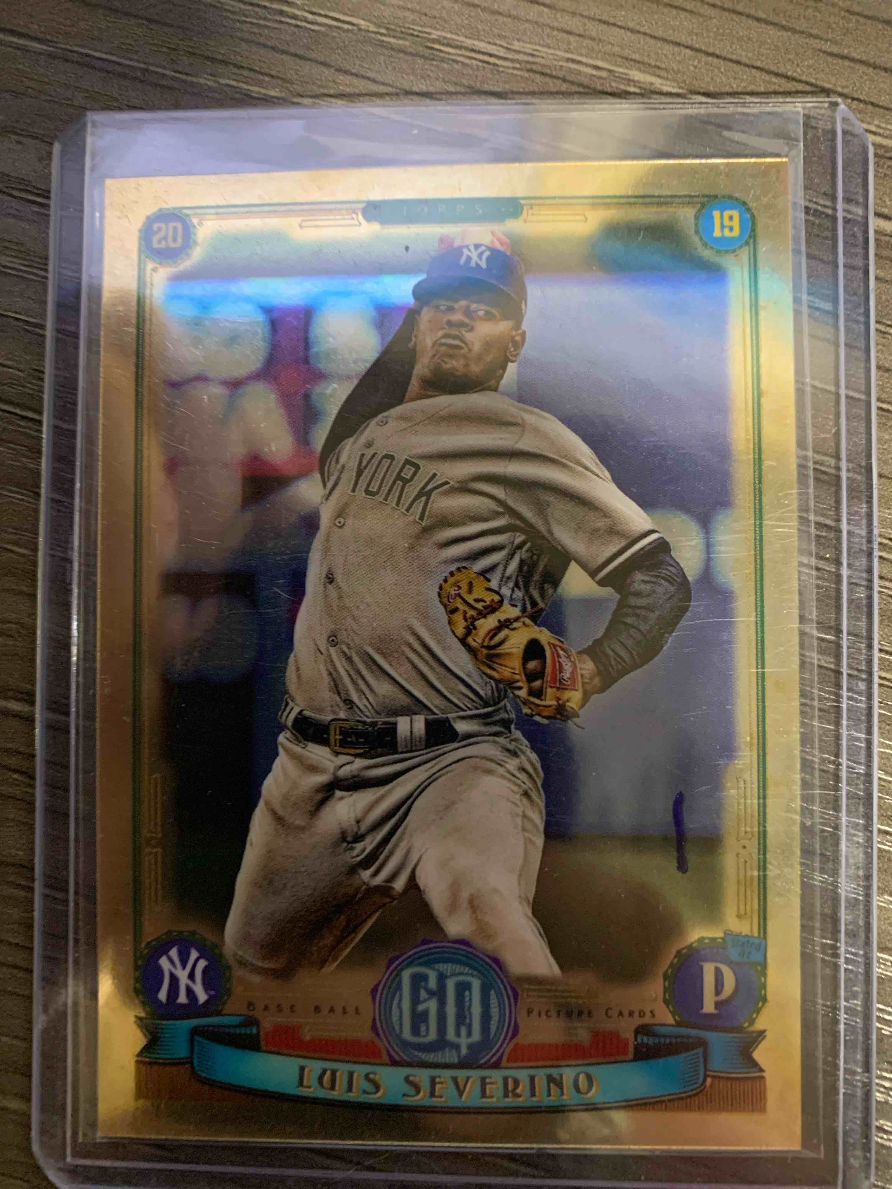 2019 Topps Gypsy Queen Chrome Indigo /150 Luis Severino #235
