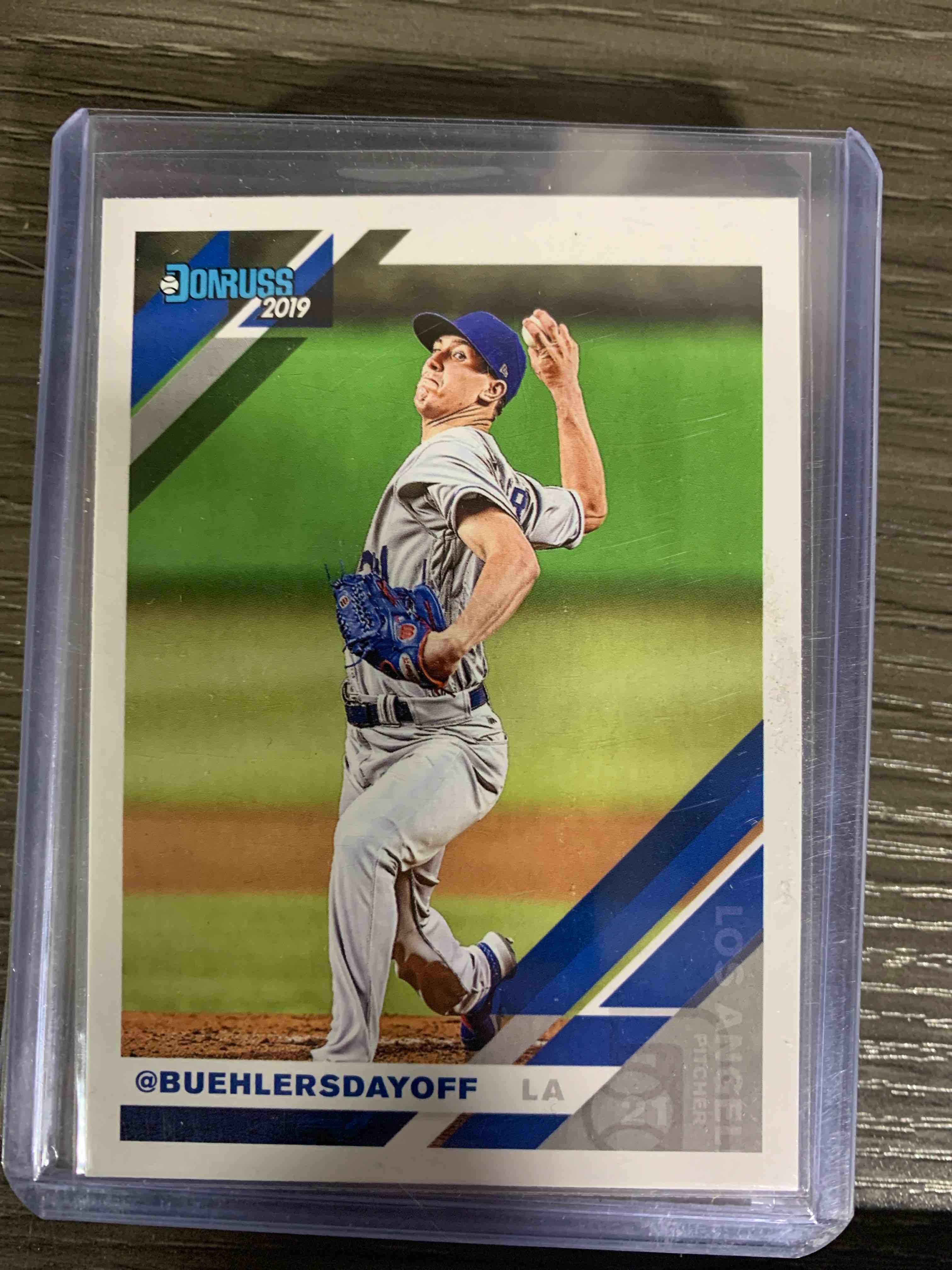 2019 Panini Donruss Walker Buehler Artist Proof 09/10