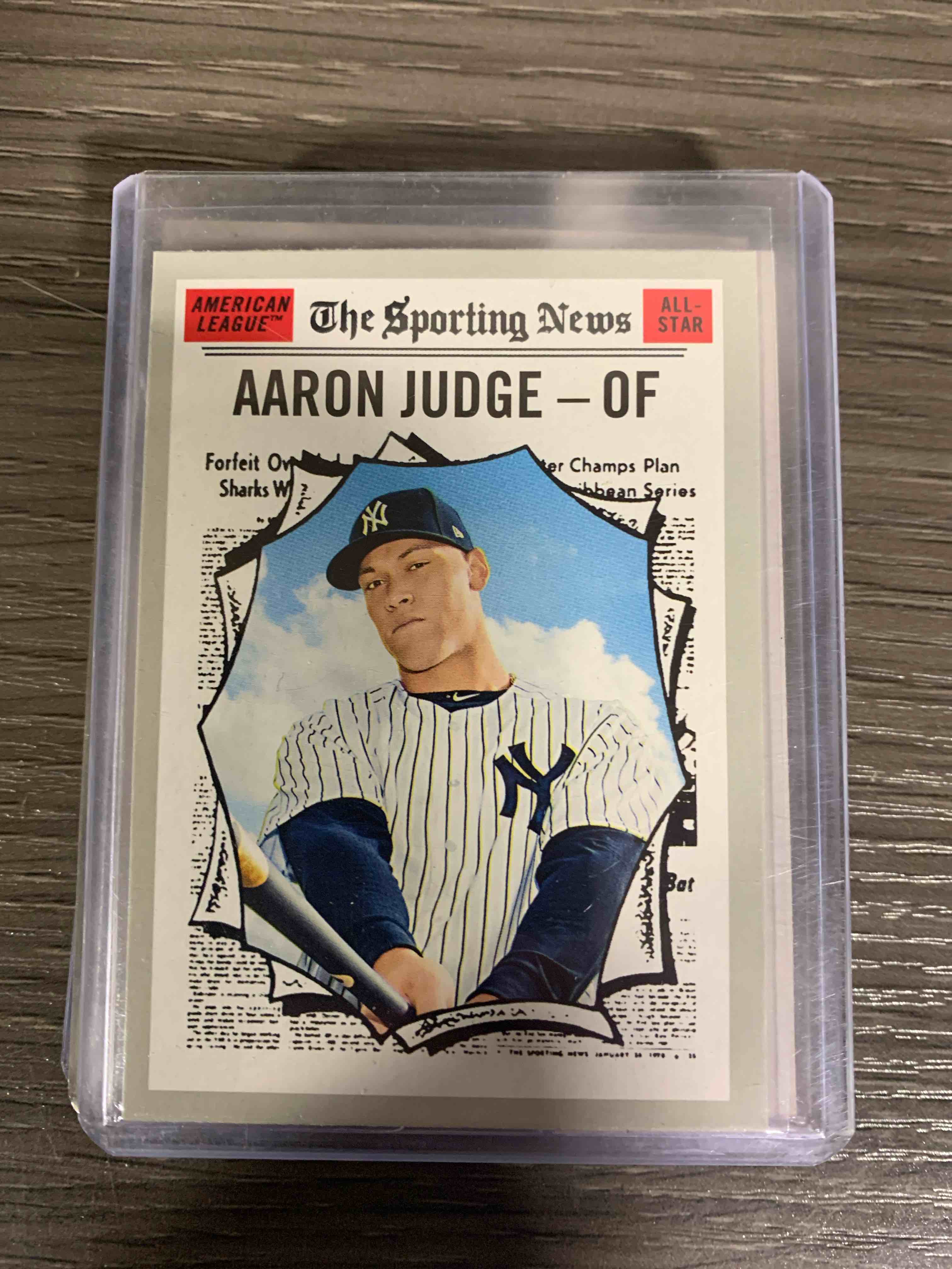 Aaron Judge 2019 Topps Heritage #356 New York Yankees