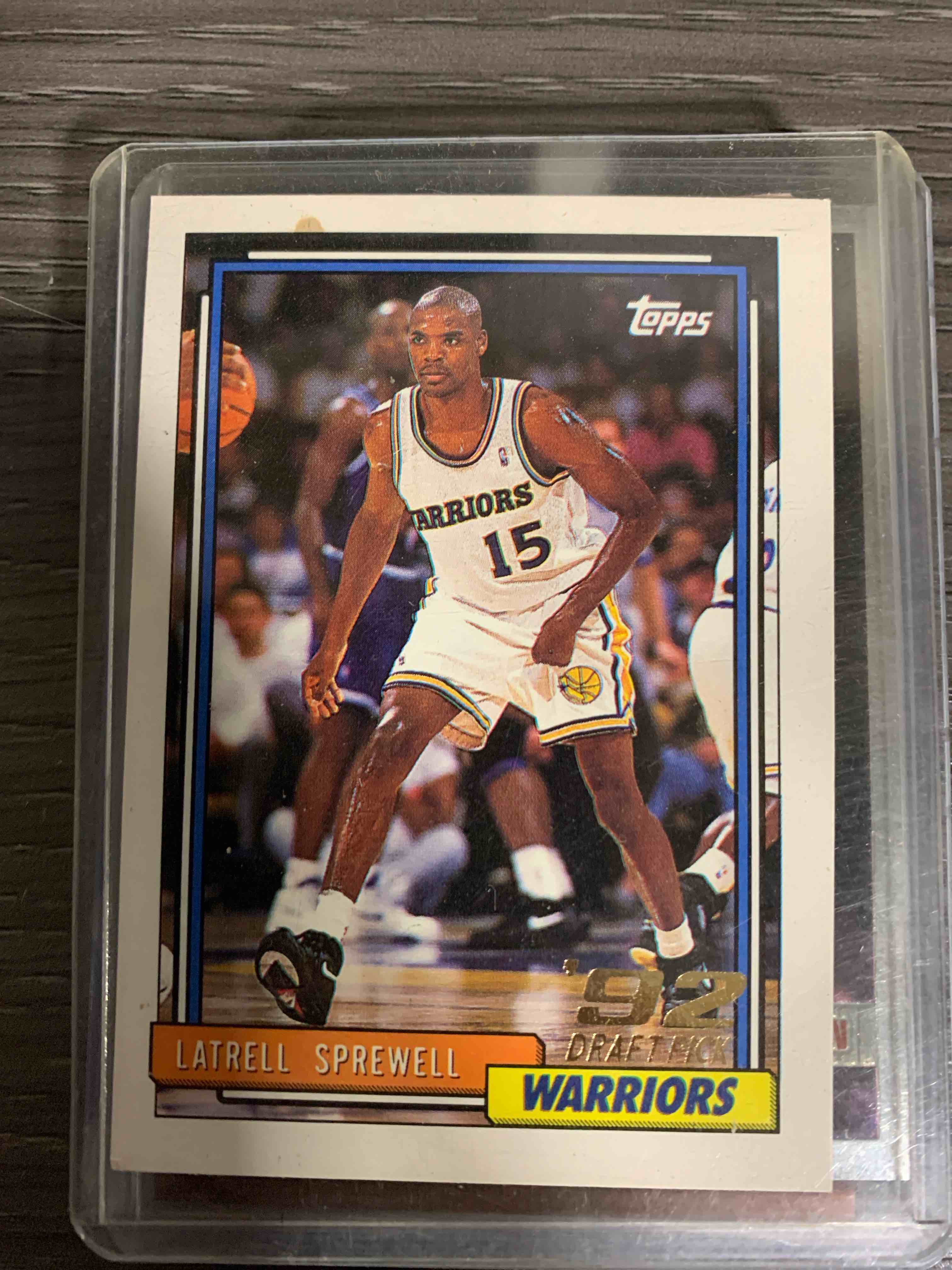 1992-93 Topps Basketball Latrell Sprewell RC Warriors #392