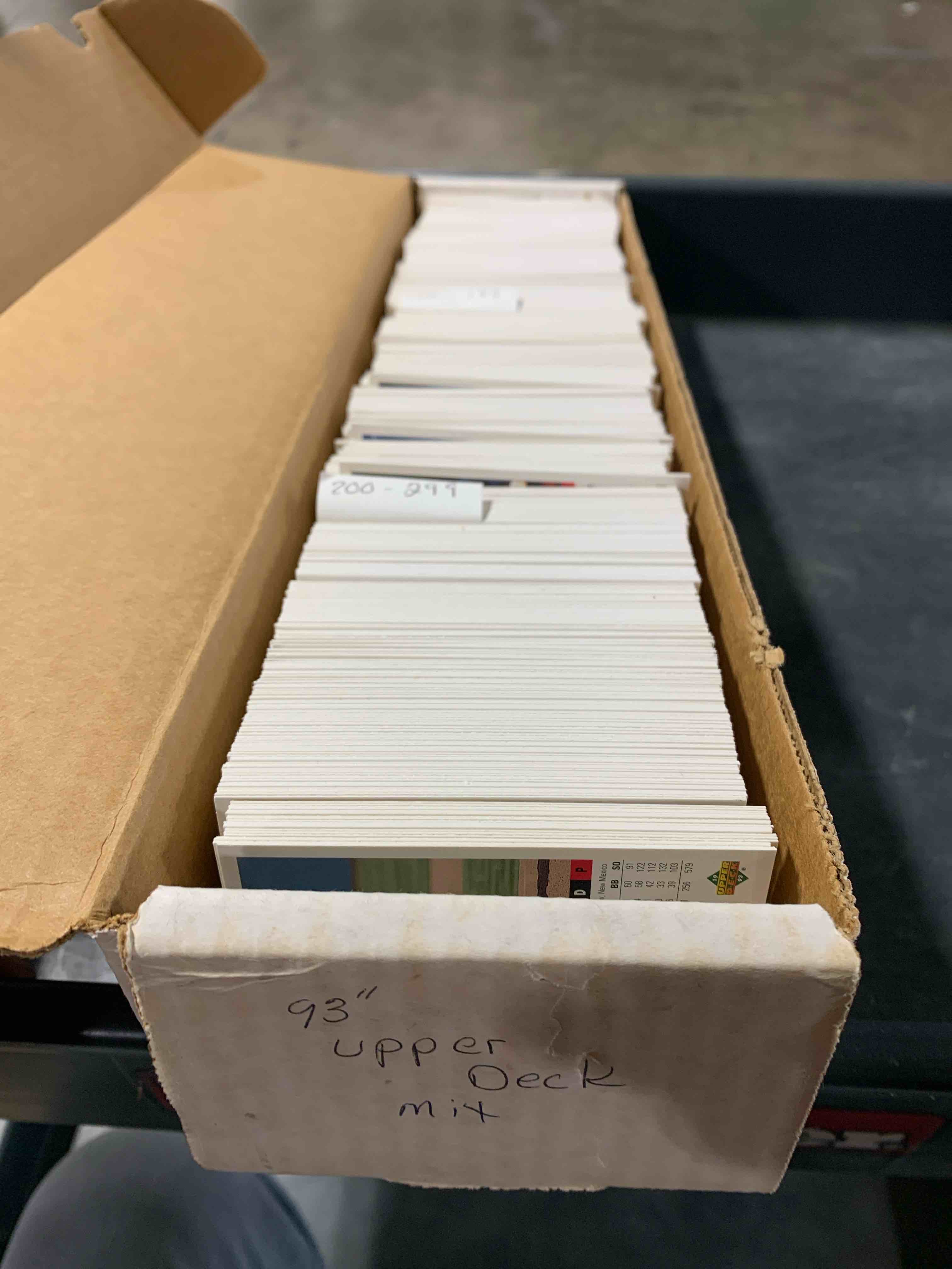 1993 Upper Deck Baseball Card Set 