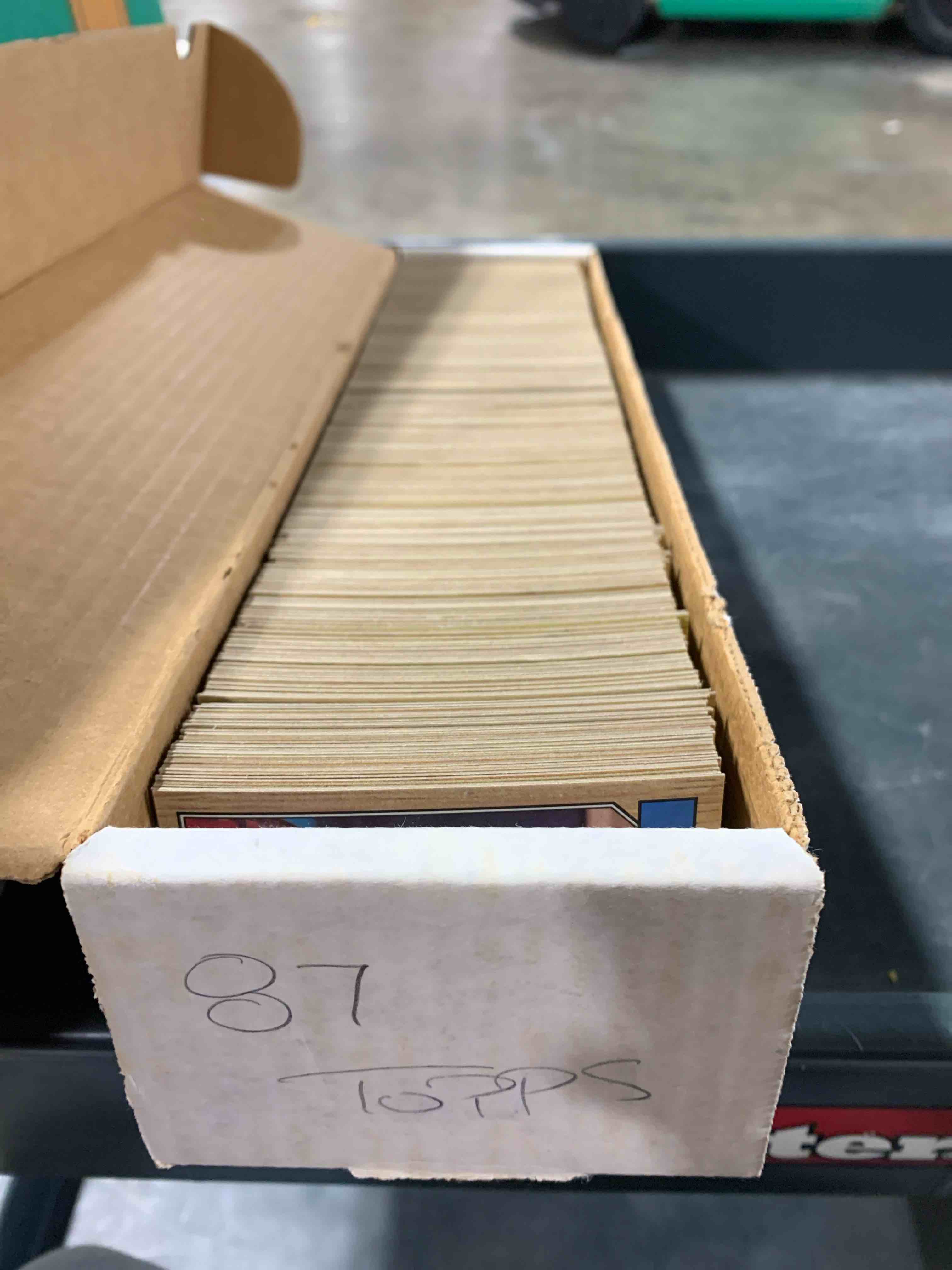 1987 Topps Baseball Card Set 