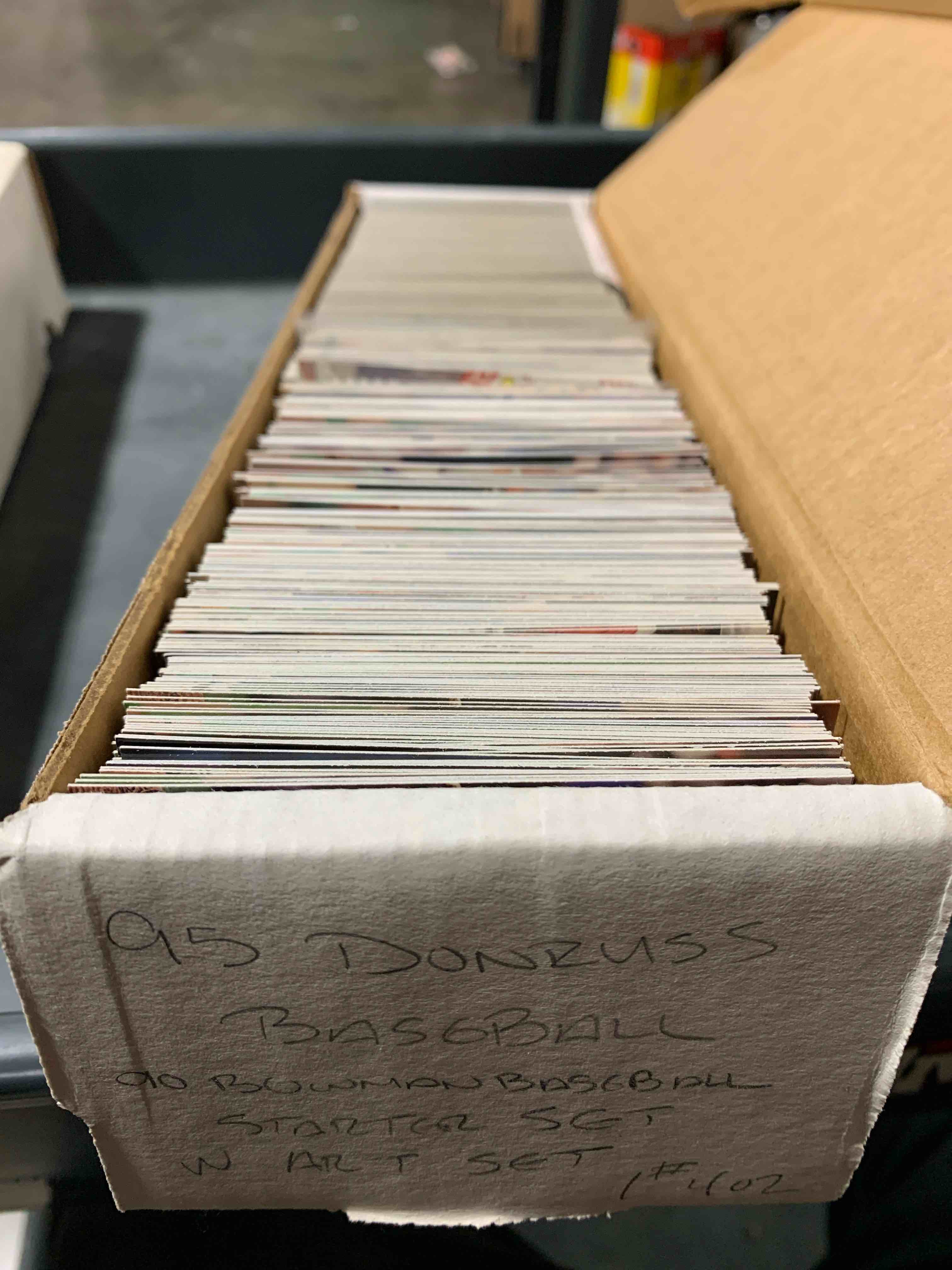 1995 Donruss & 1990 Bowman Mixed Baseball Card Set 