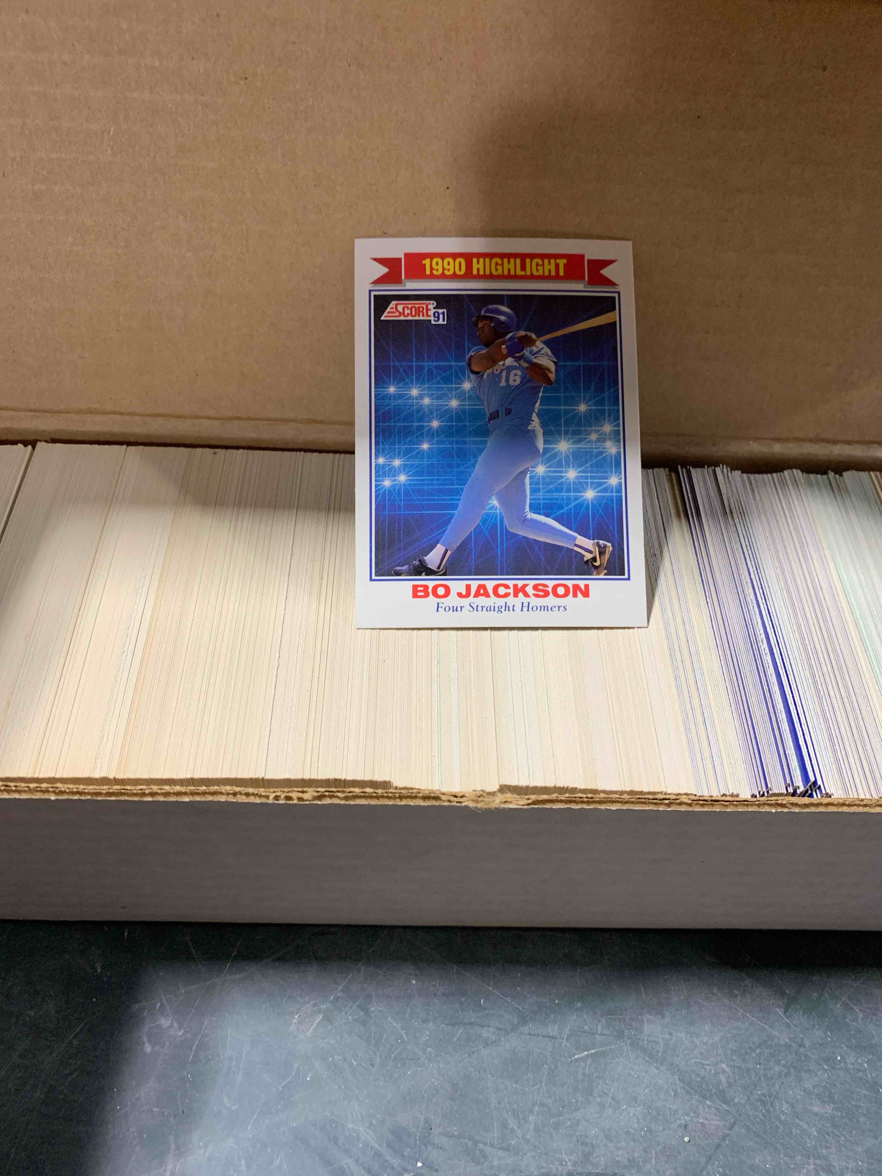 1991 Score Baseball Card Set 