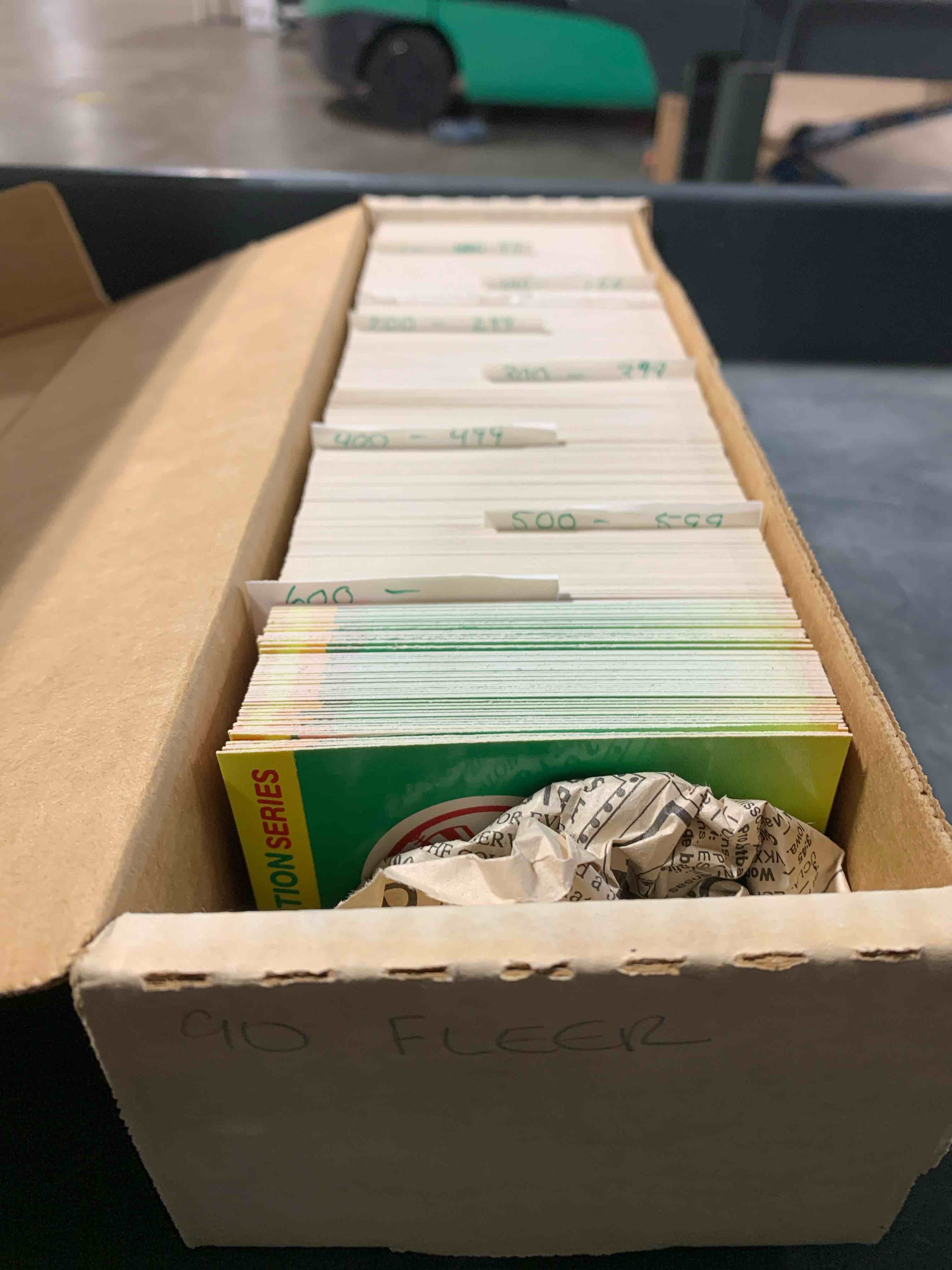 1990 Fleer Baseball Card Set 