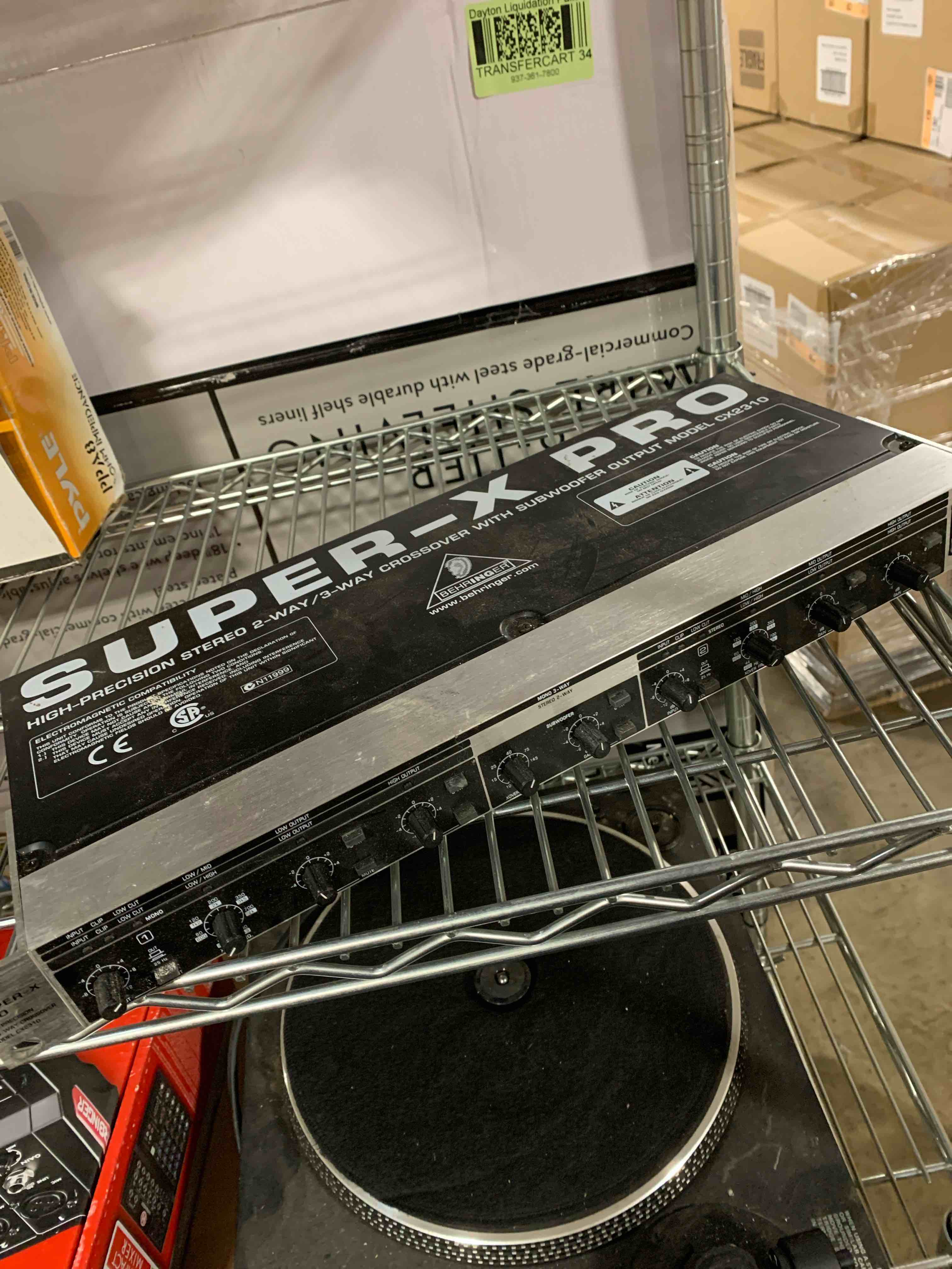 Super X Pro CX2310 High Precision 2/3 Way Crossover Subwoofer output