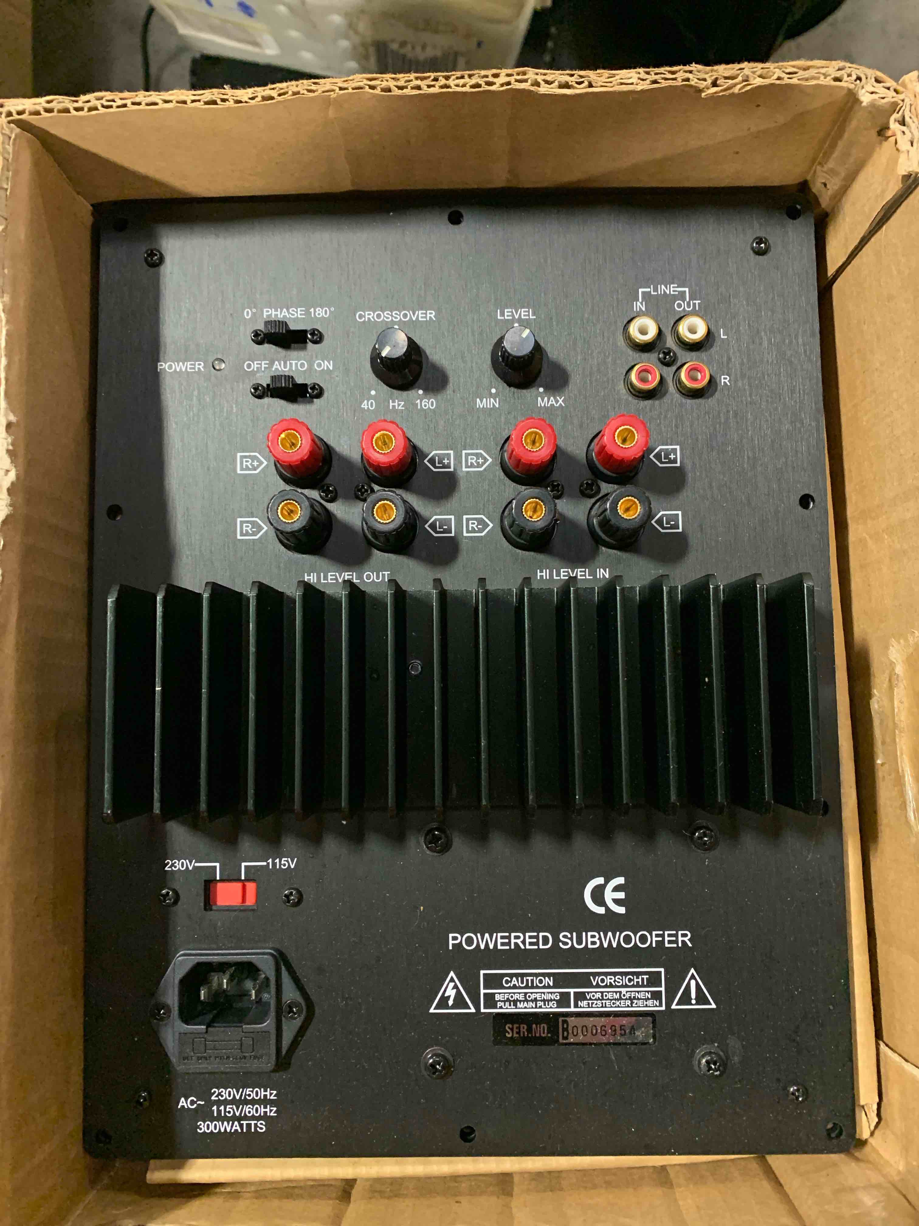 150 Watt Powered Subwoofer