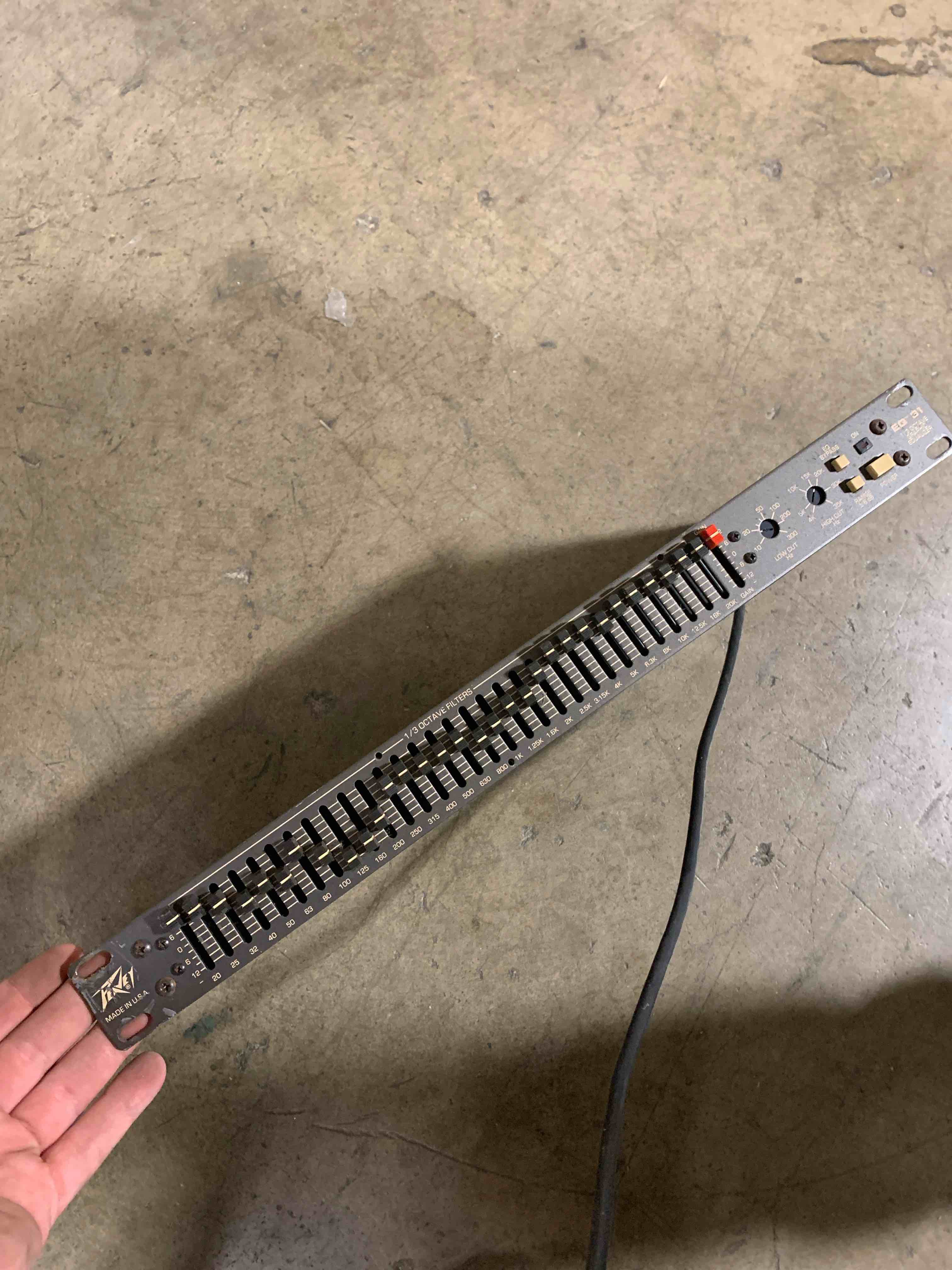 Peavey EQ31 1/3 Octave Graphic Equalizer